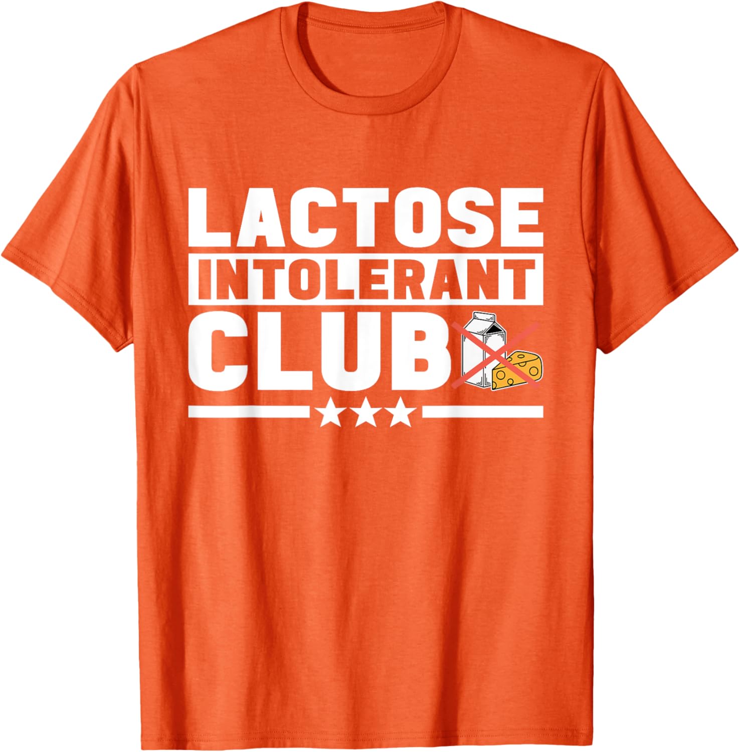 Lactose Intolerance Dairy Allergy T-Shirt for Comfort and Style - 1