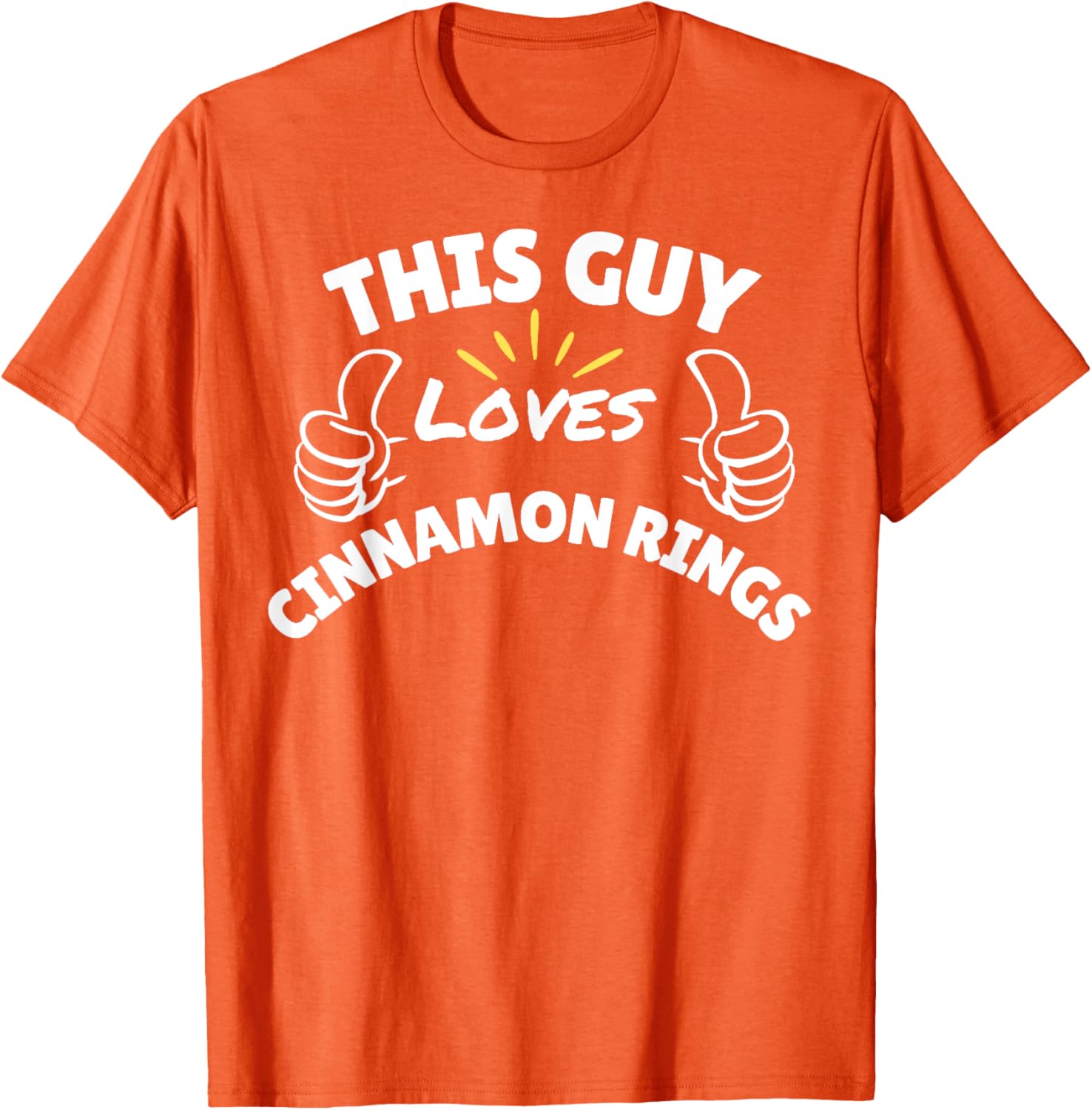 Funny Cinnamon Rings Graphic T-Shirt for Food Lovers and Snacks Fans - 27