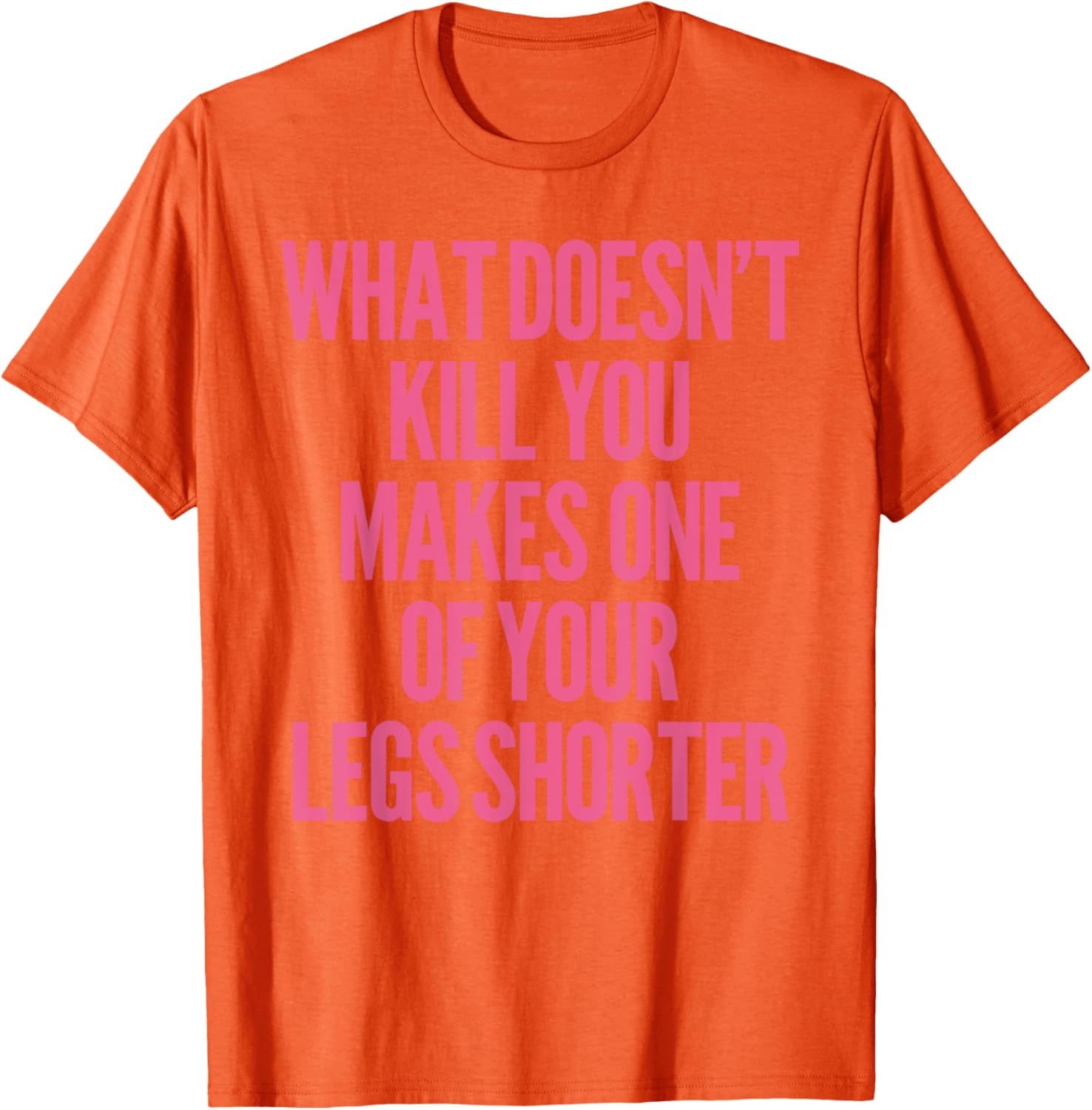 Funny Prosthetic Leg Amputee Humor T-Shirt - What Doesn't Kill You! - 10