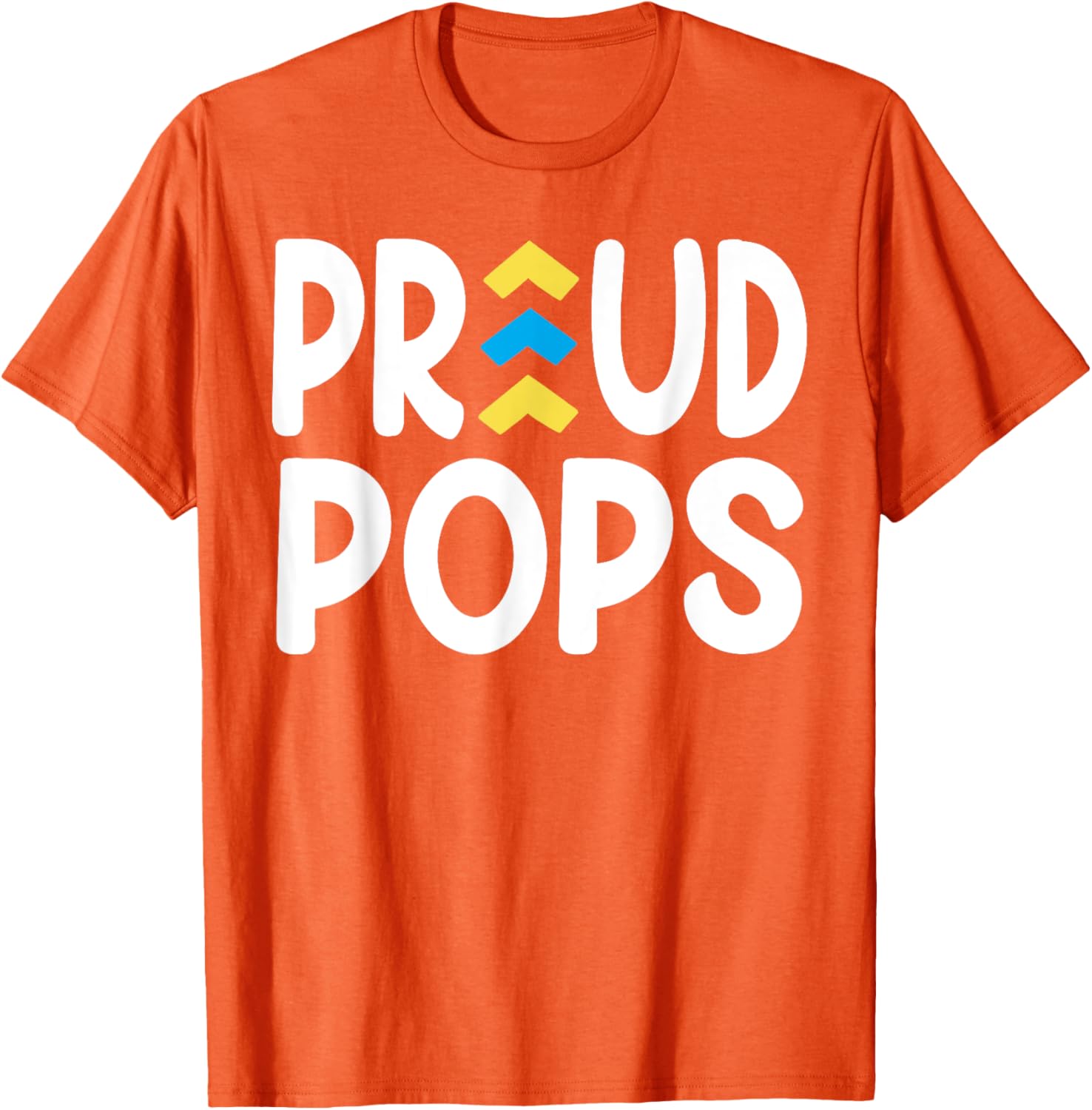 Proud Pops World Down Syndrome Day Awareness Socks and Dad T-Shirt - 18