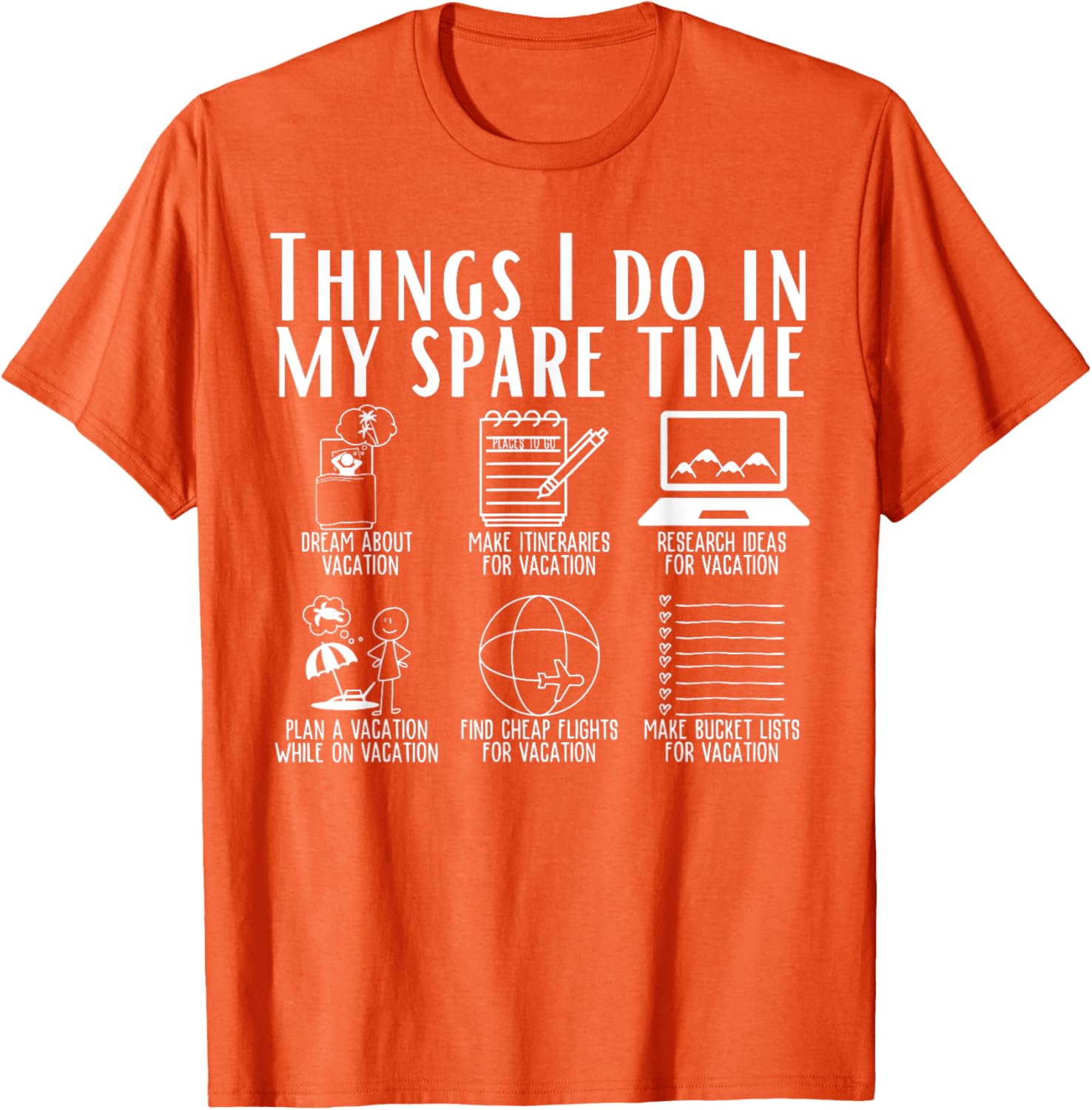 Funny Travel Adventure T-Shirt for Spare Time Explorers and Adventurers - 2
