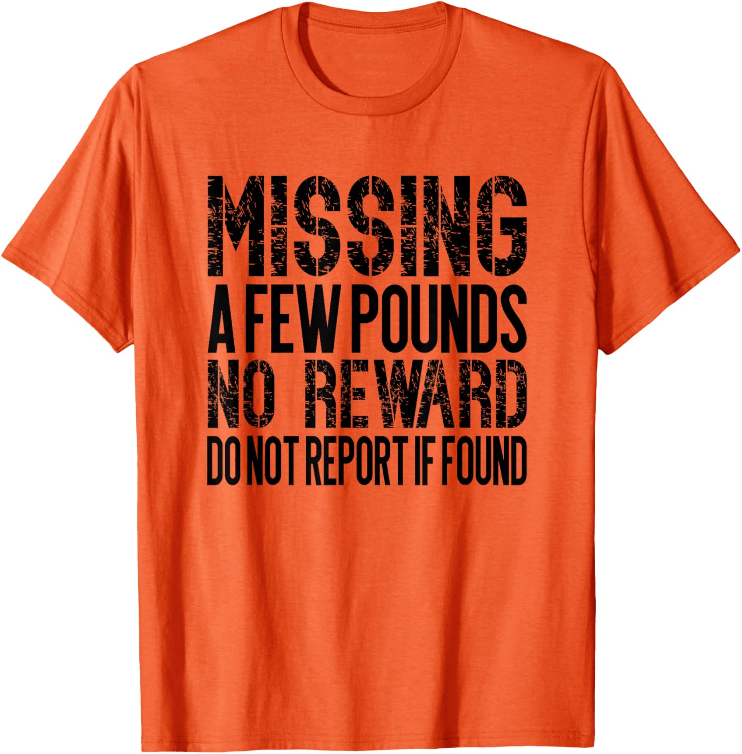 Funny Weight Loss Journey T-Shirt for Missing Pounds Motivation - 9