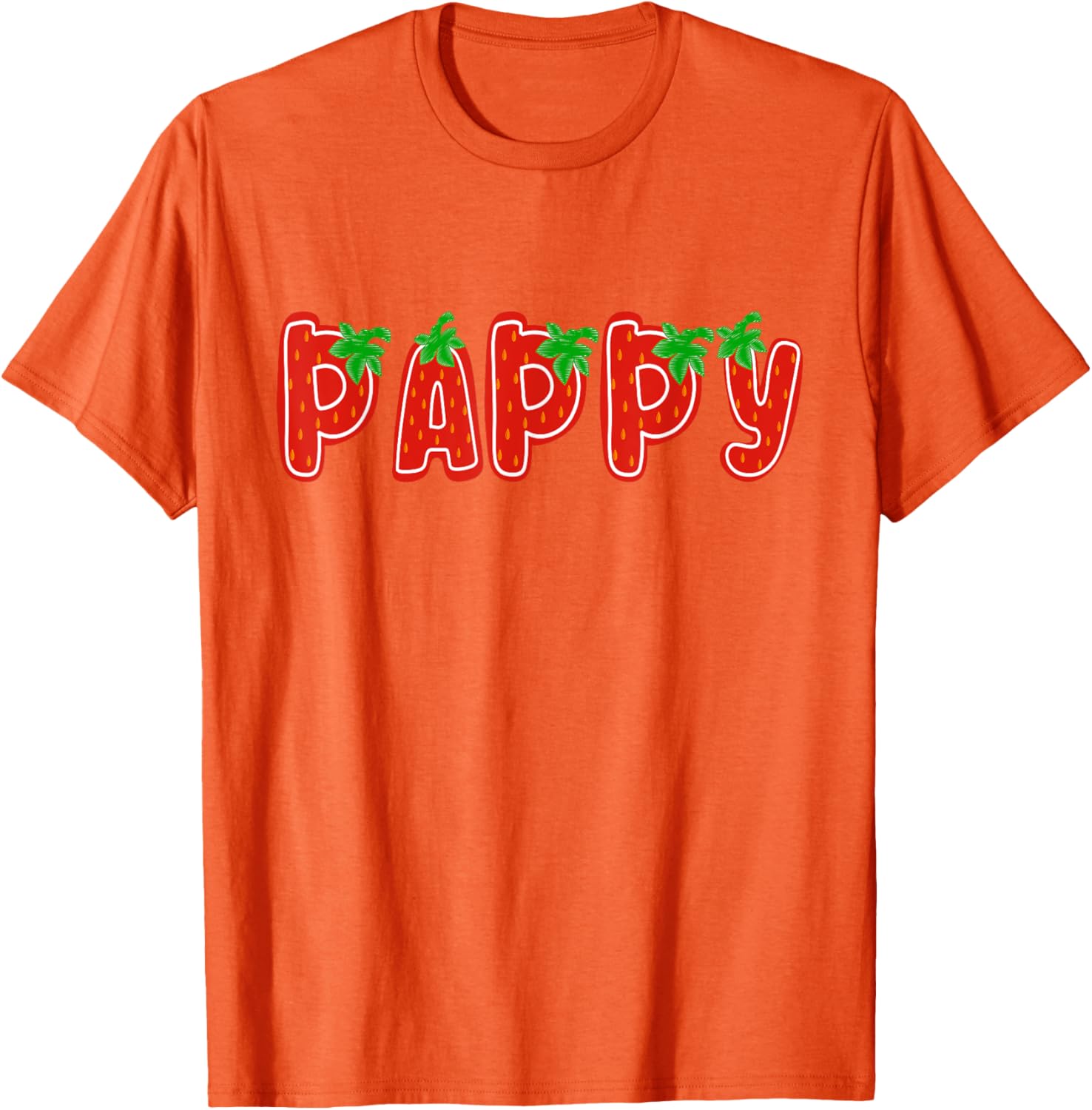 Strawberry Pappy Funny First Birthday Family Matching T-Shirt - 9