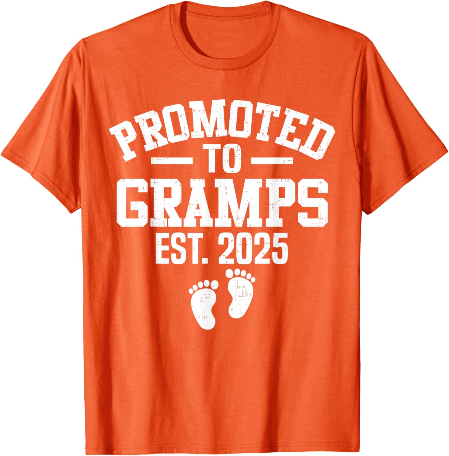 Promoted To Gramps 2025 First Time Grandpa T-Shirt for Men - 25