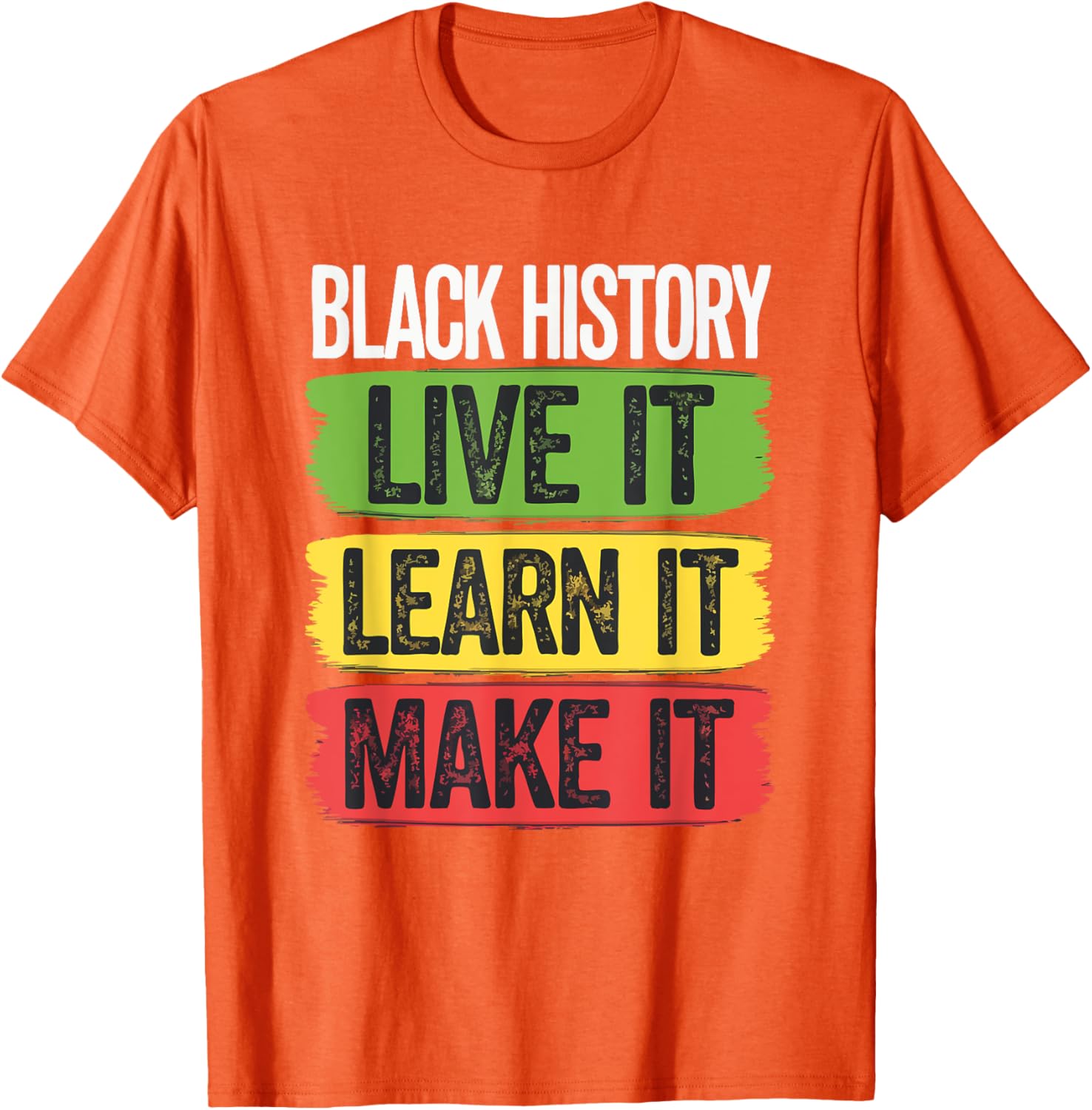 Celebrate Black History with Afro Motivation T-Shirt for All Day Comfort - 16