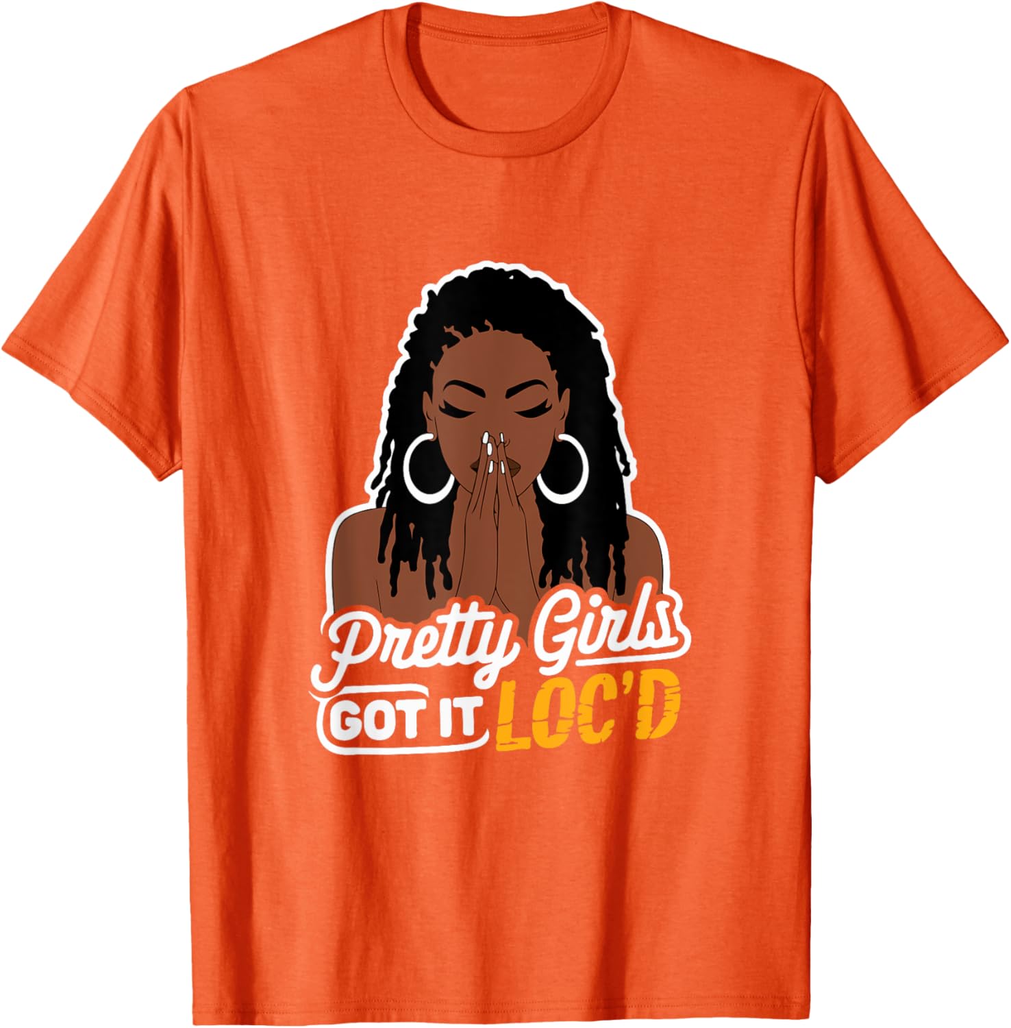 Pretty Girls Got It Loc'd T-Shirt for Melanin Women with Dreadlocks - 3