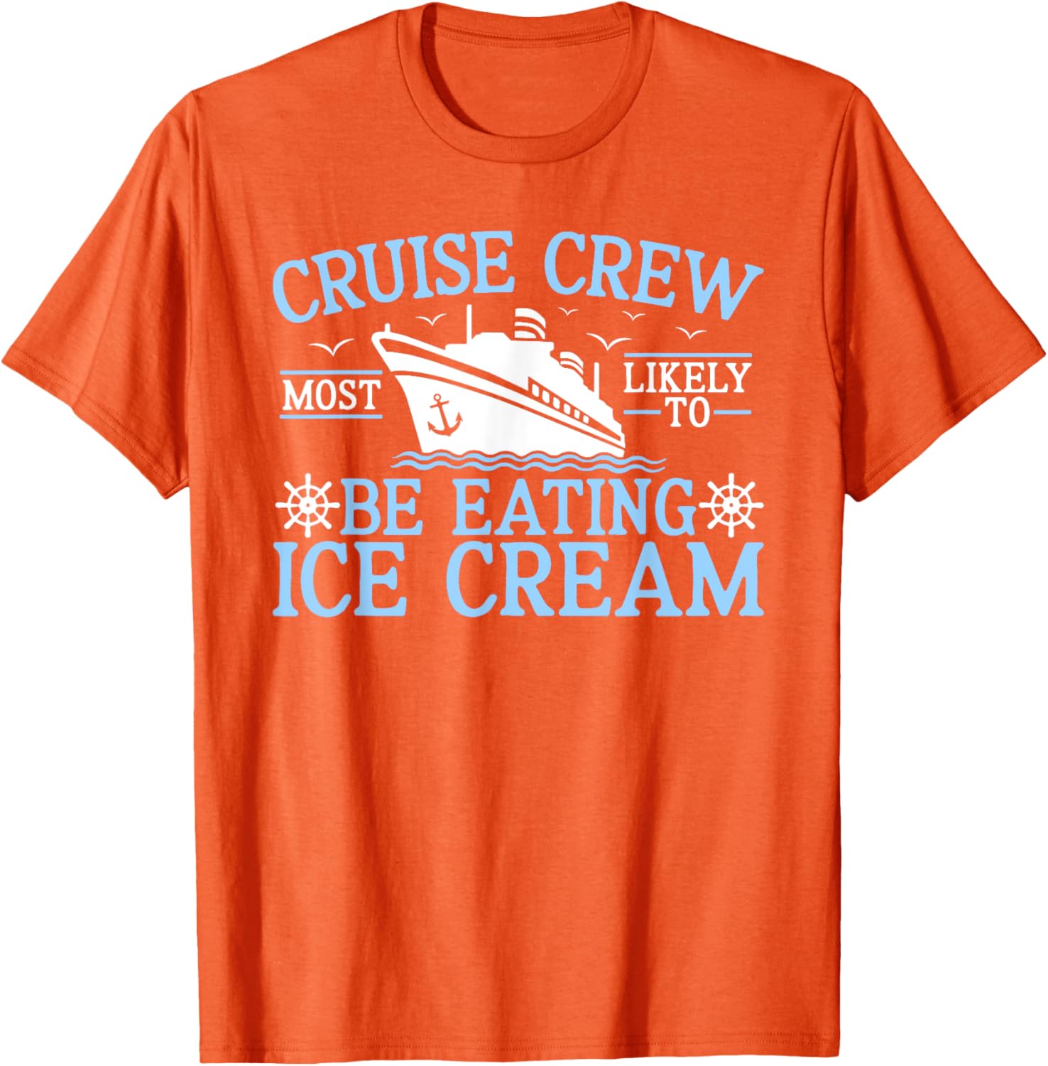 Cruise Crew 2025 Ice Cream Lover T-Shirt for Fun Travel Adventures - 8