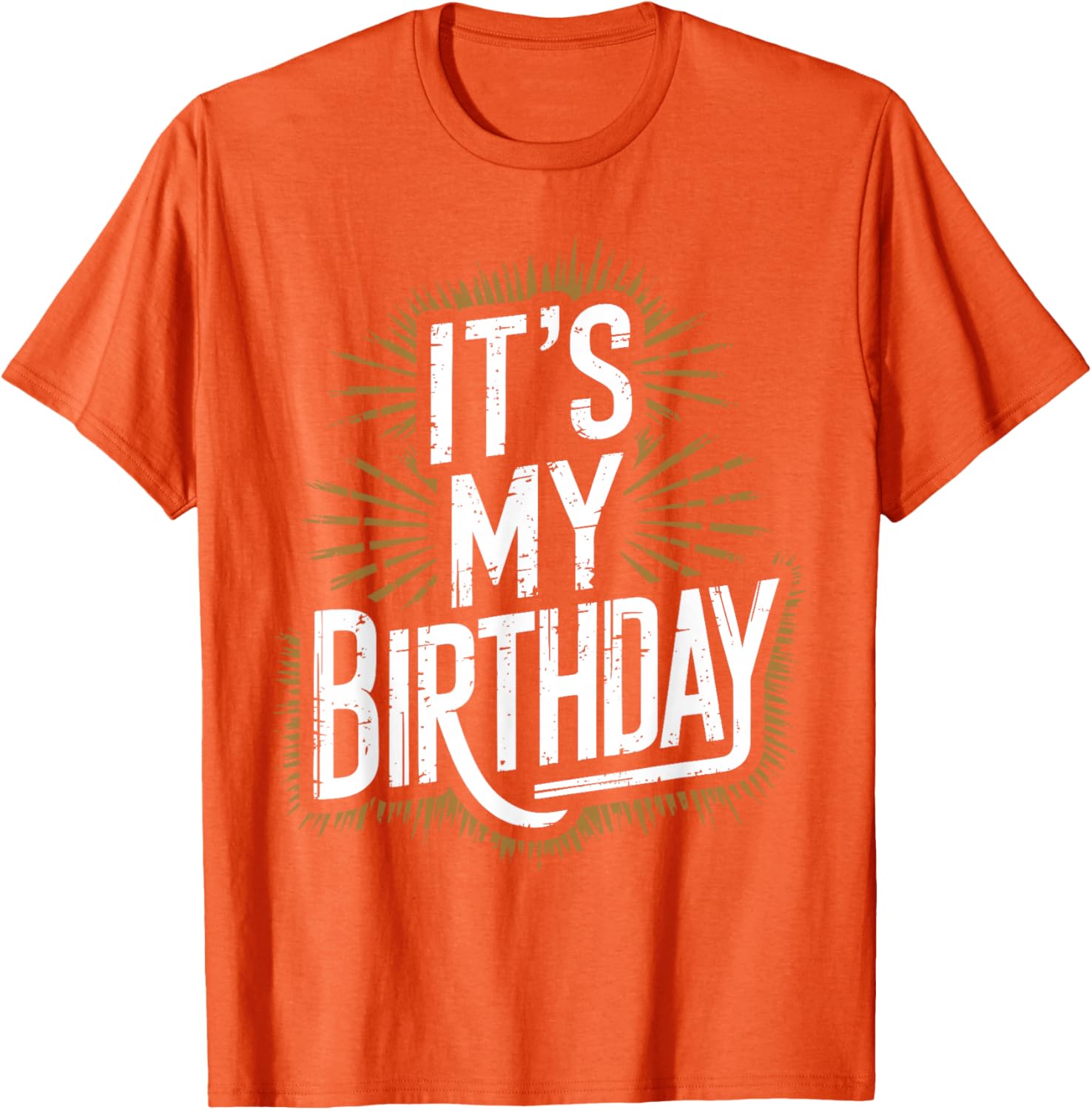 Vintage It's My Birthday Distressed T-Shirt for Men, Women, and Kids - 4