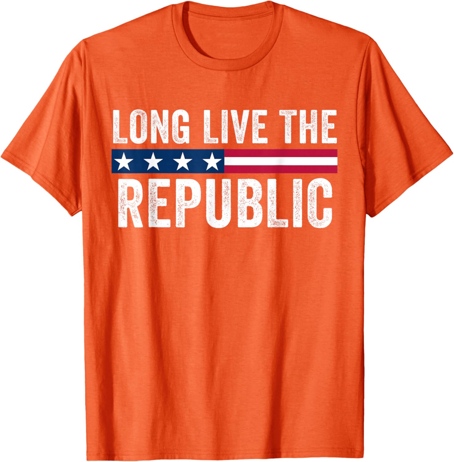 Long Live the Republic American Flag T-Shirt for Patriotic Style - 25