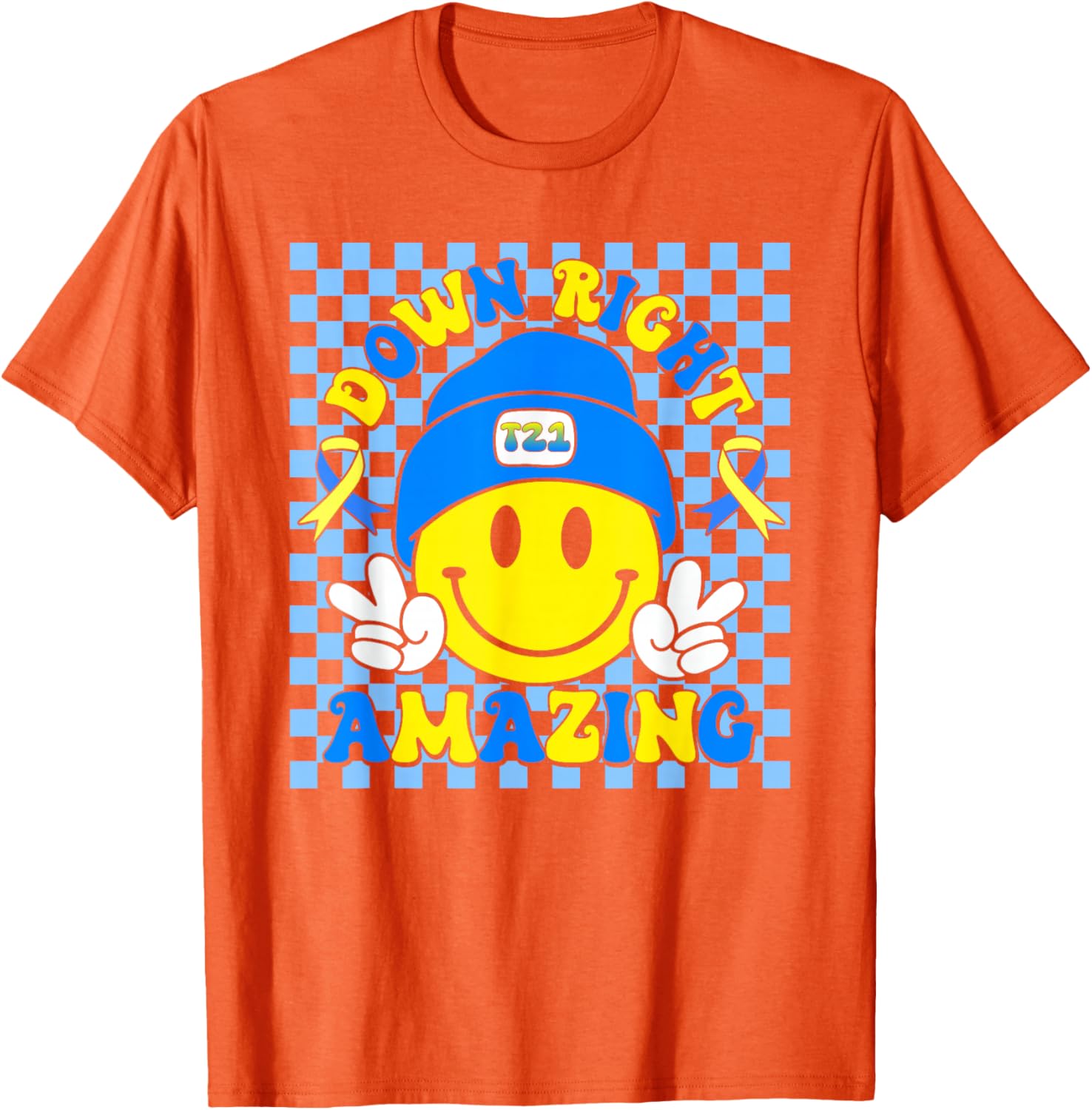 Down Right Amazing Smile Kids T-Shirt for Down Syndrome Awareness - 16