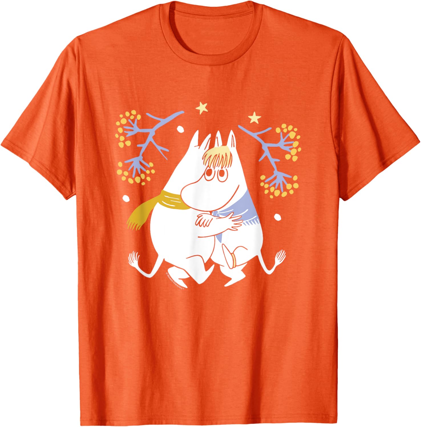 Moomin Moomintroll and Snorkmaiden Winter Dance T-Shirt for Kids - 13