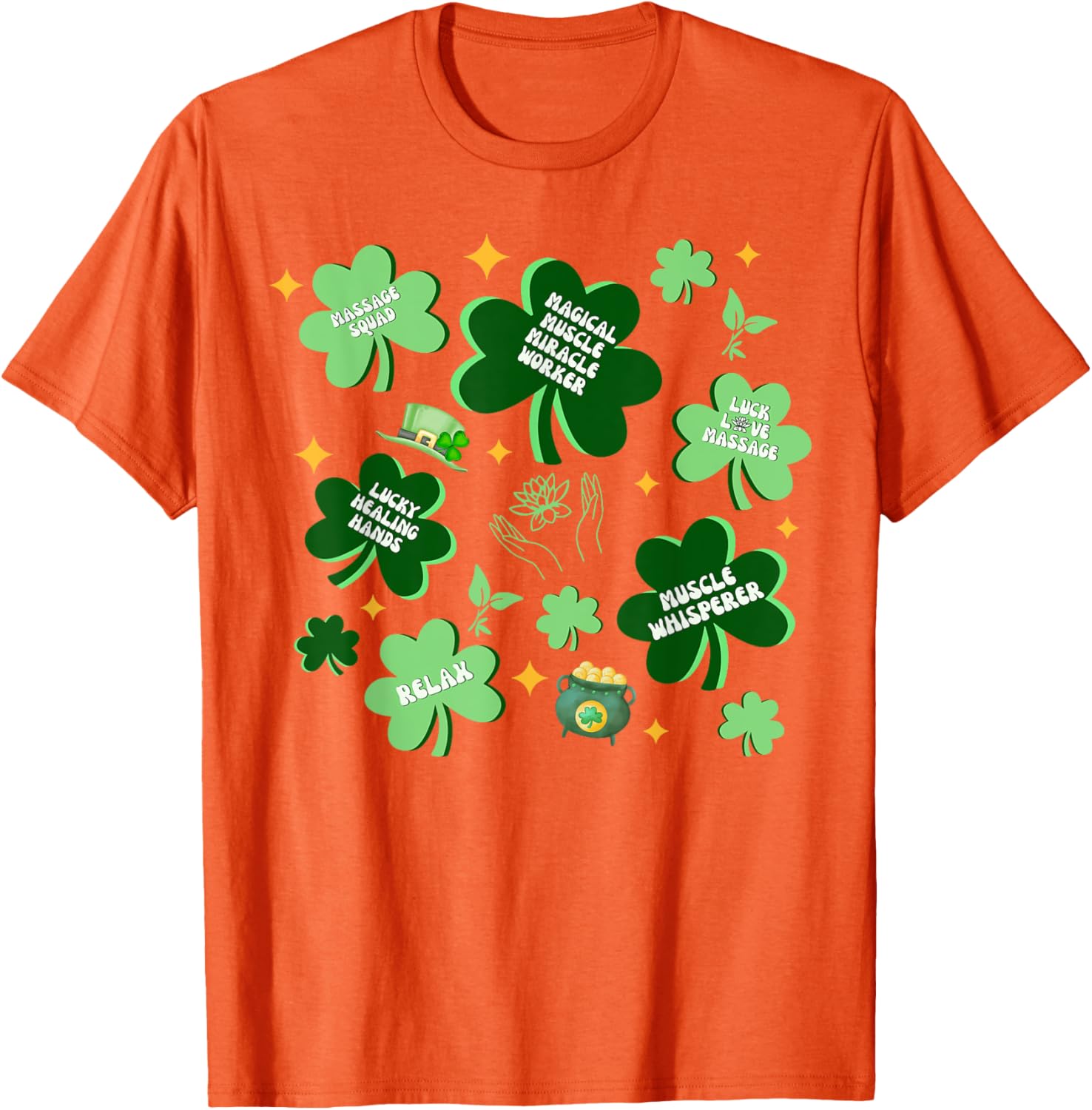 St Patricks Day Massage Therapist Graduation T-Shirt for LMTs - 4
