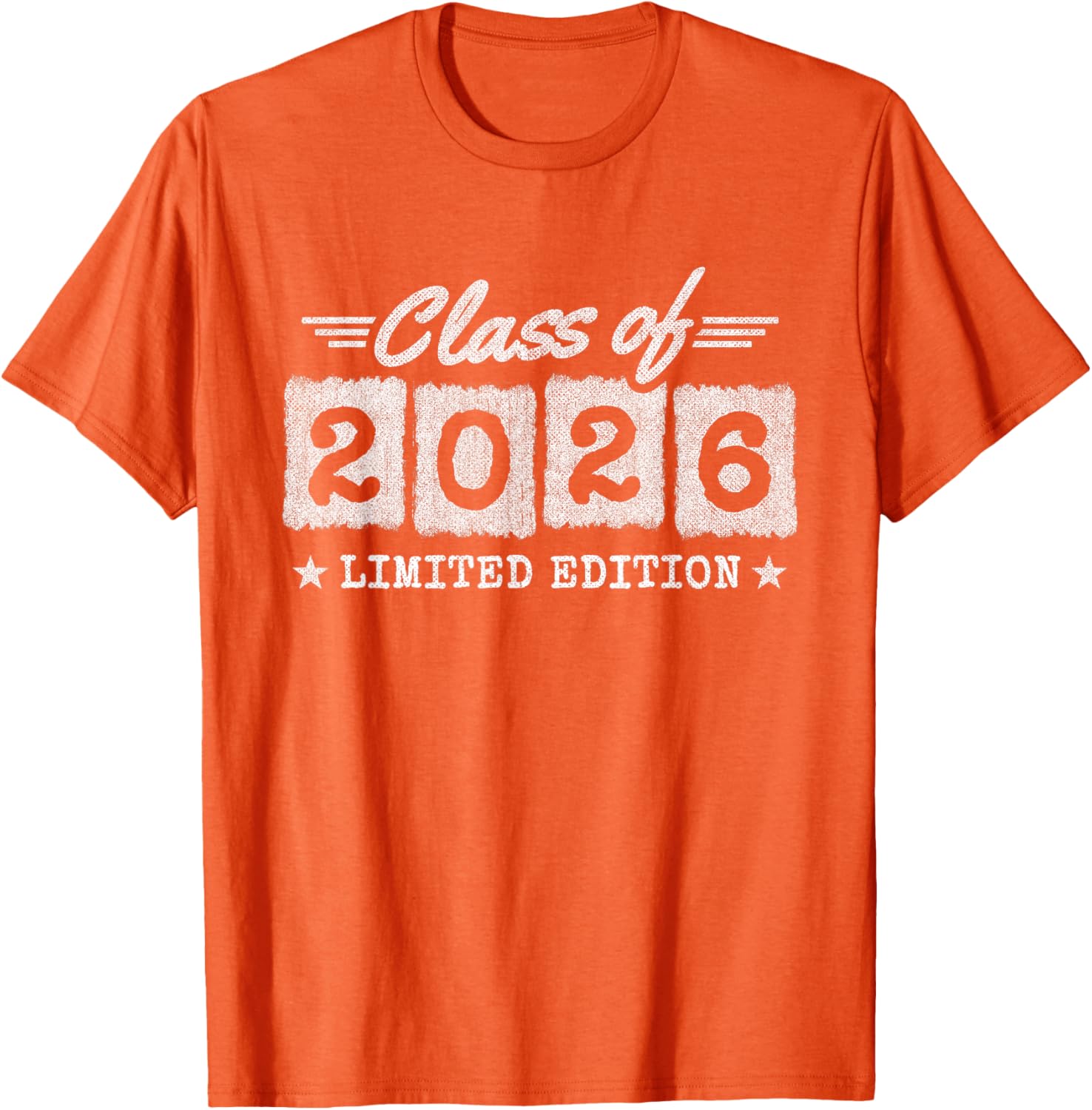 Senior Class of 2026 Graduation T-Shirt Stylish Fun Apparel Gift - 16