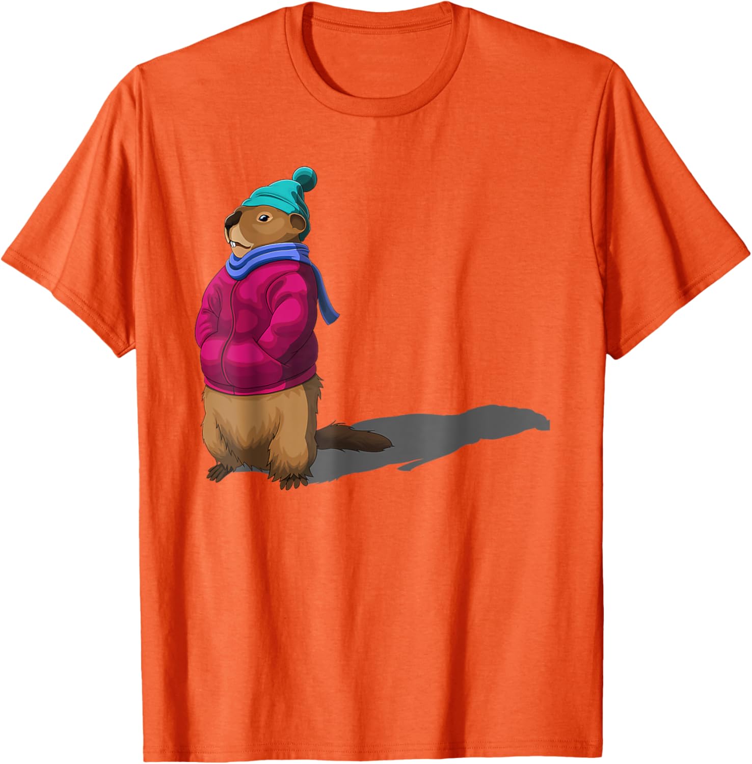 Funny Ground Hog Day T-Shirt for Men and Women - Cute Groundhog Design - 20