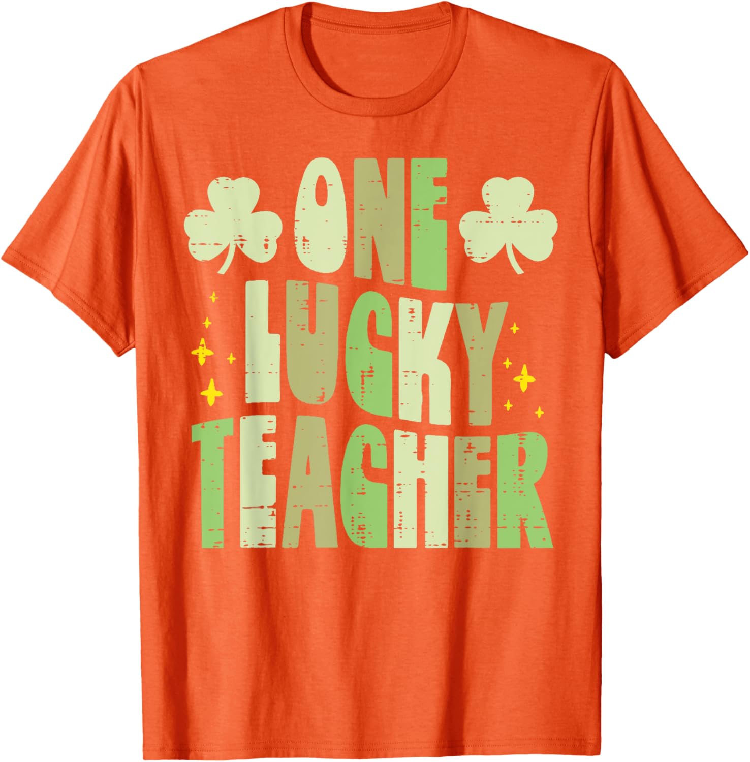 St Patricks Day One Lucky Teacher T-Shirt for Men and Women - 26