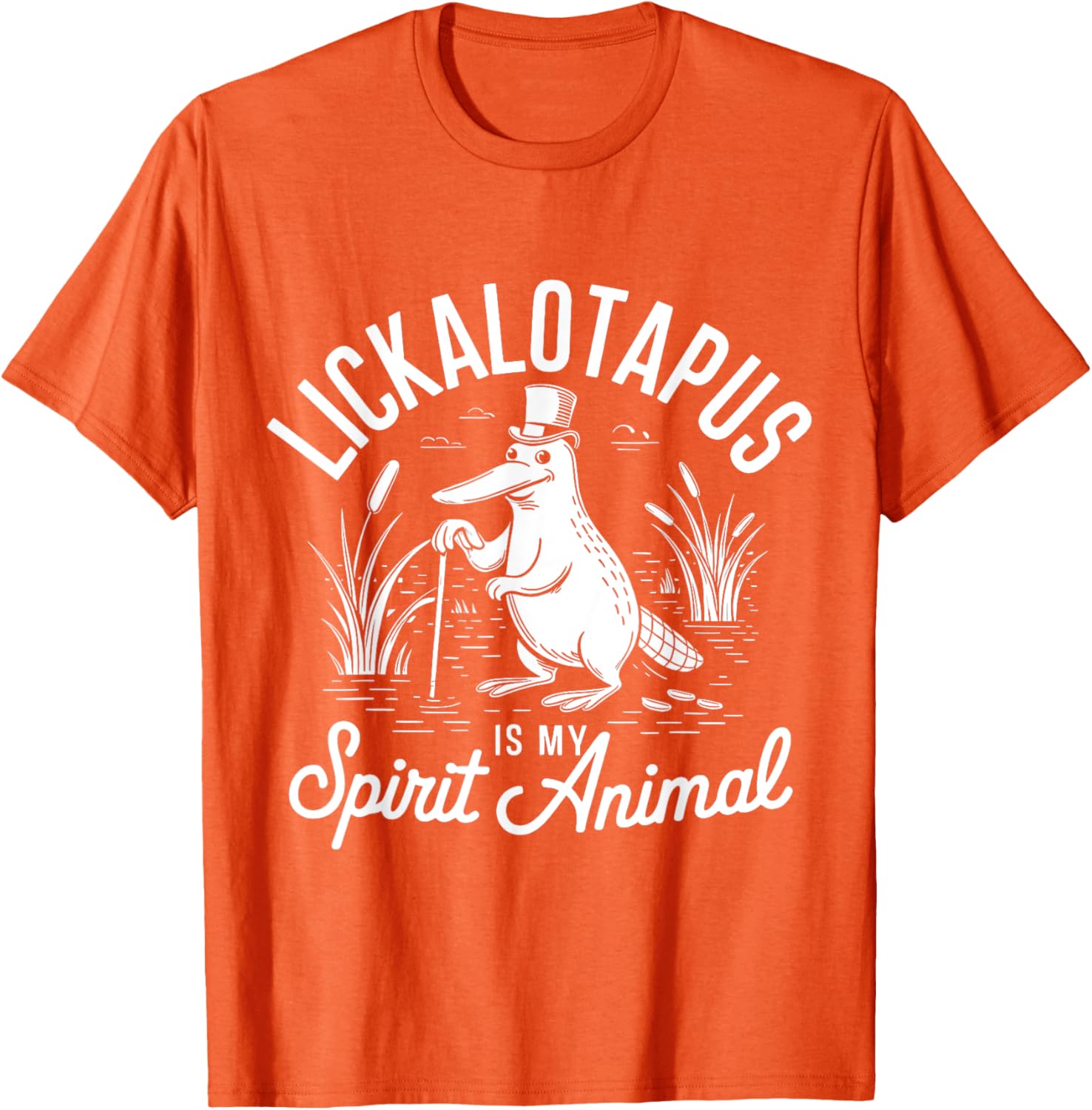 Funny Lickalotapus Lover T-Shirt - My Spirit Animal Apparel - 10