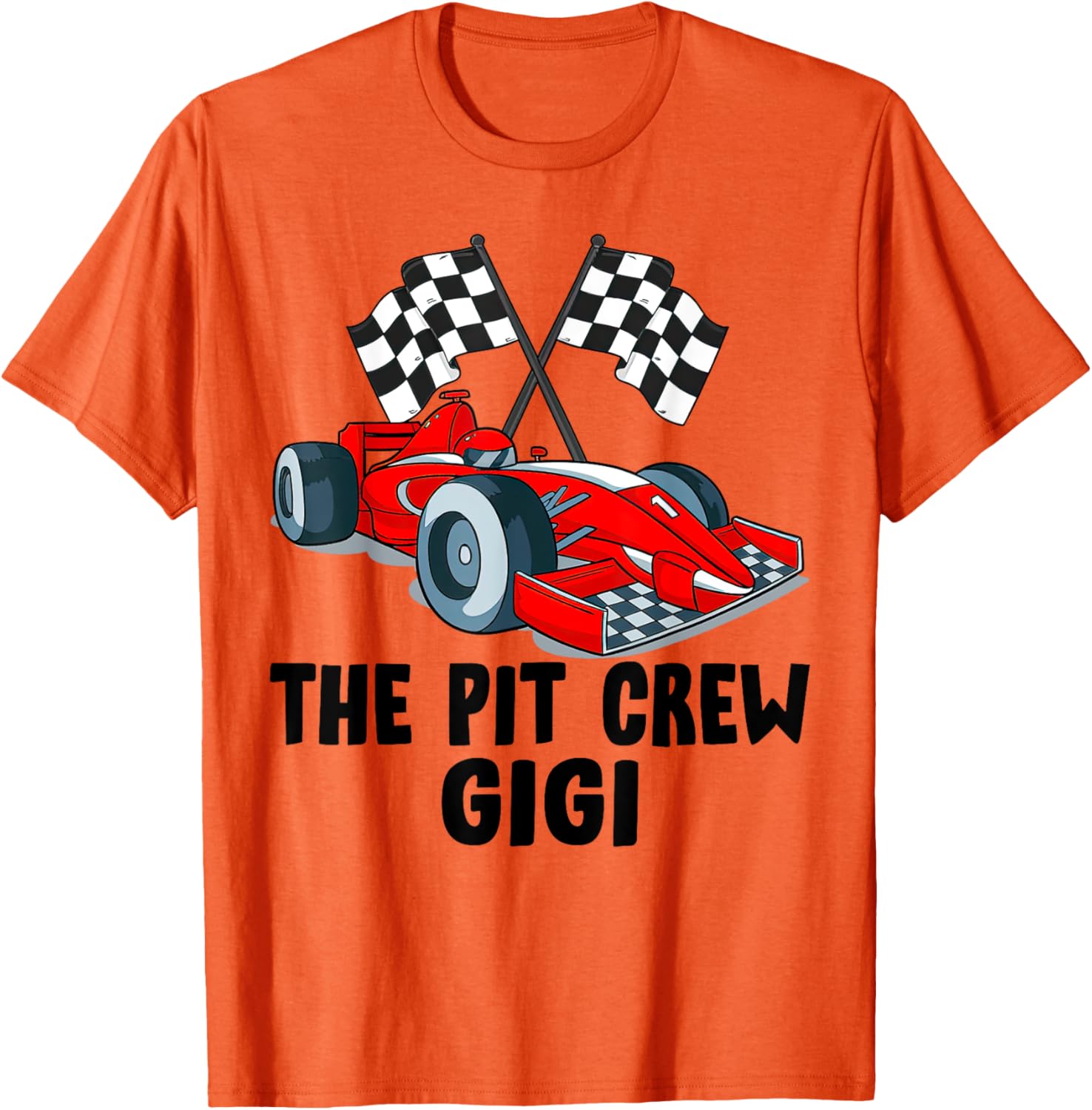 Gigi Pit Crew Race Car Birthday Party Family T-Shirt for Racing Fans - 16