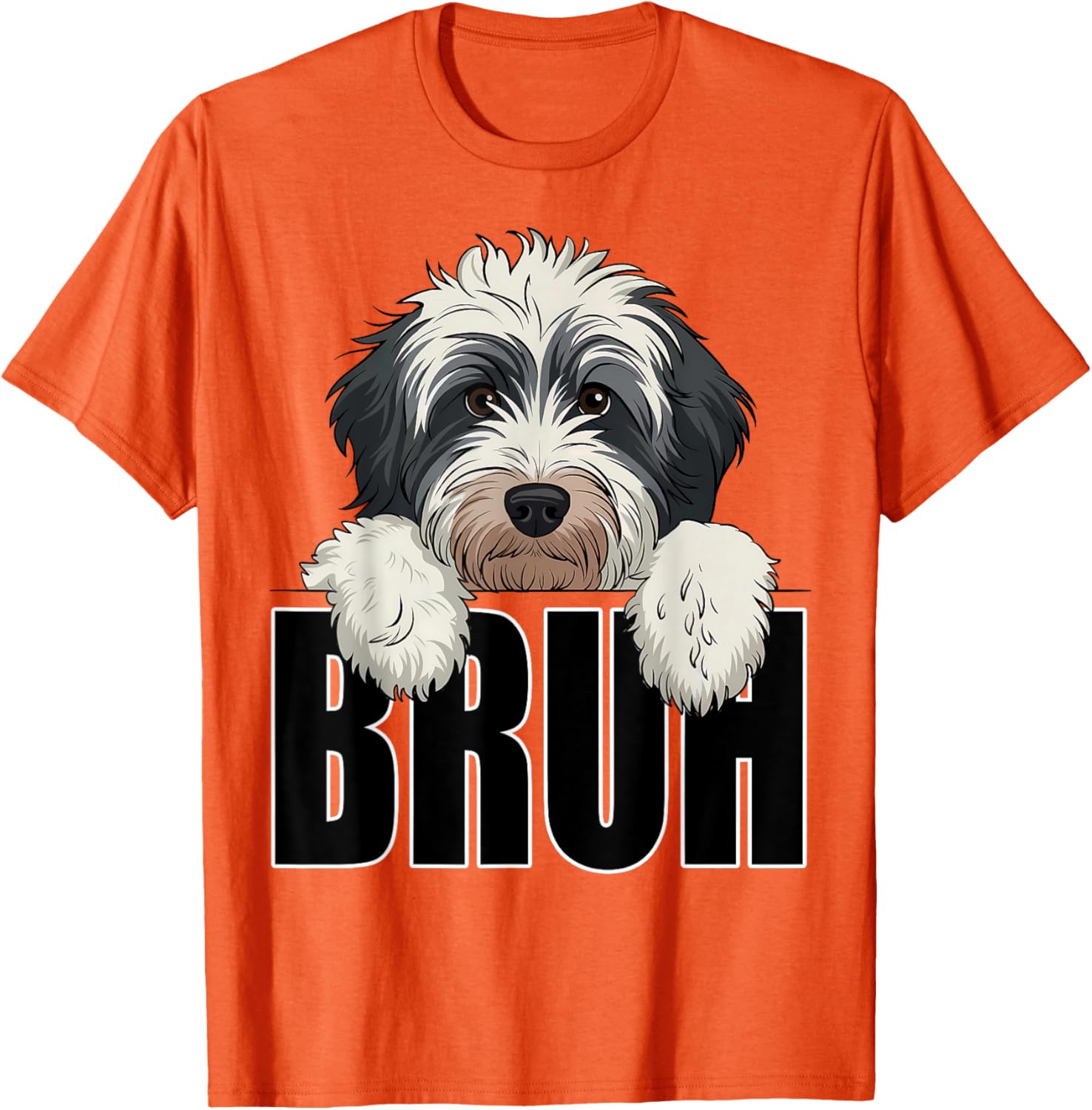 Funny Bruh Bernedoodle T-Shirt for Dog Lovers - Perfect for Boys and Kids - 11