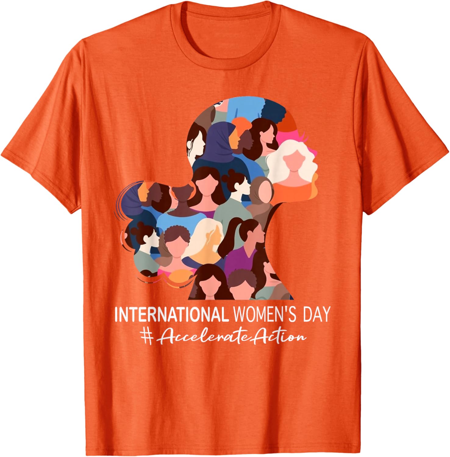 Accelerate Action Women's Day 2025 T-Shirt Stylish Comfort for Everyday Wear - 12