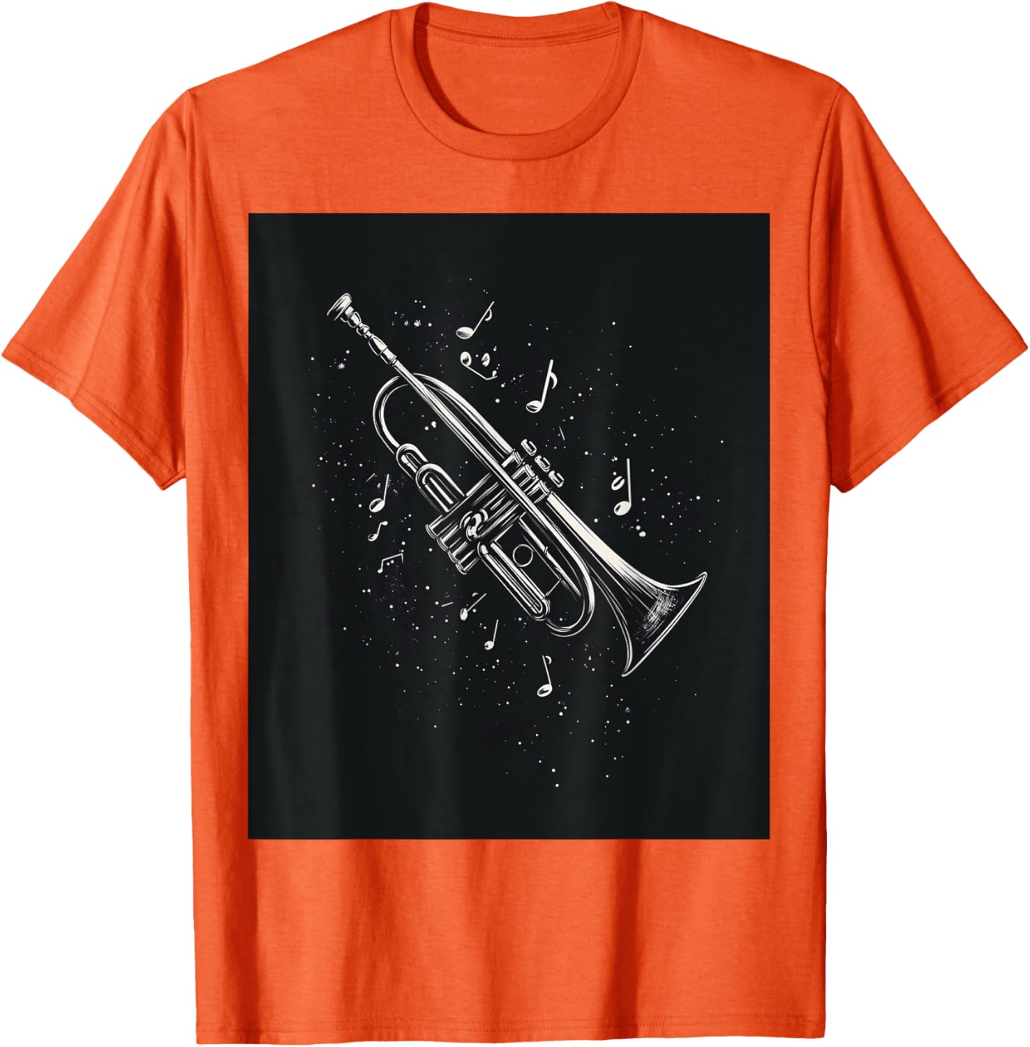 Jazz Enthusiast Trumpet Notes T-Shirt for Music Lovers and Musicians - 9