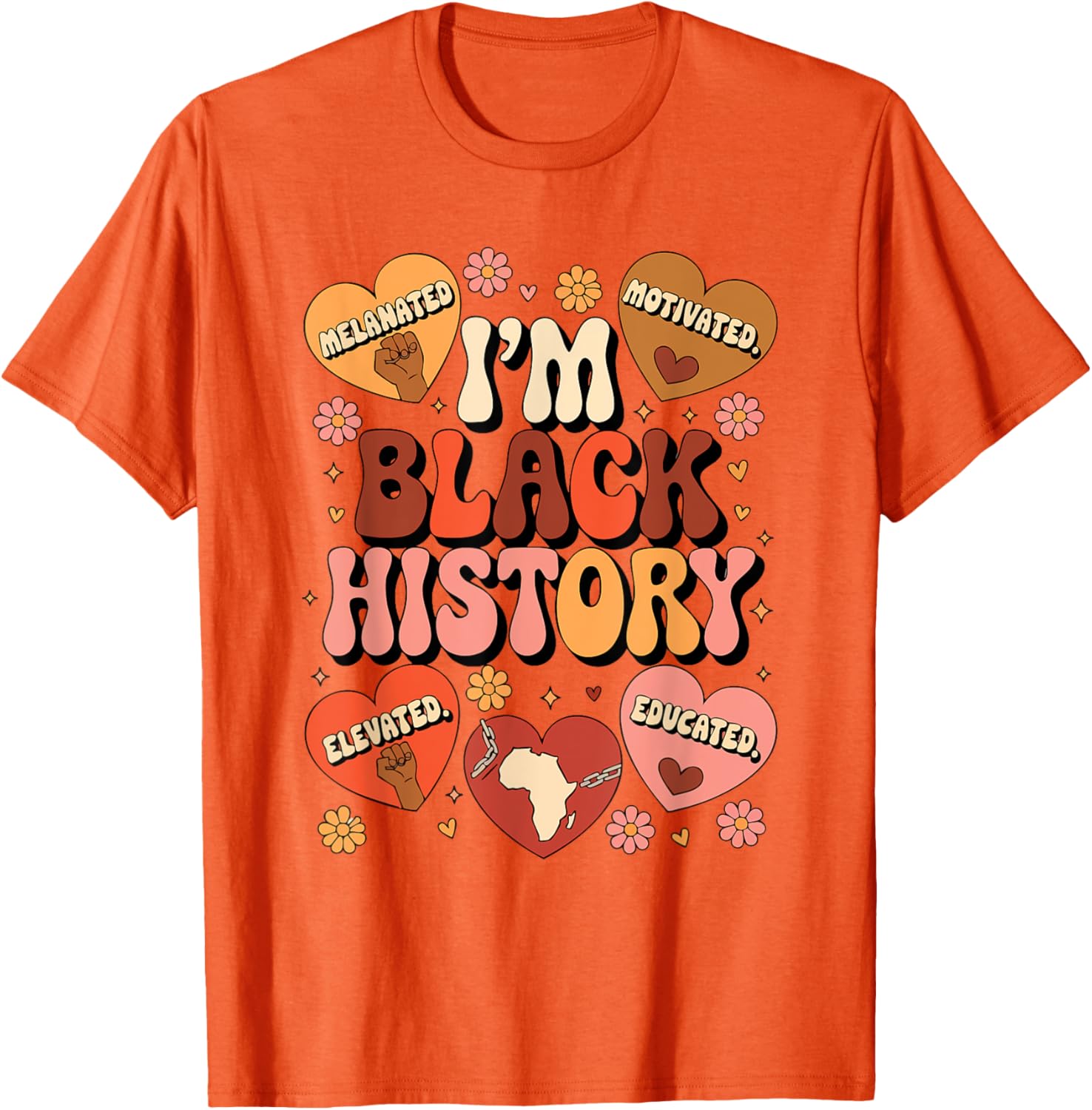 Black History Pride Afro Motivation T-Shirt for Empowered Style - 2