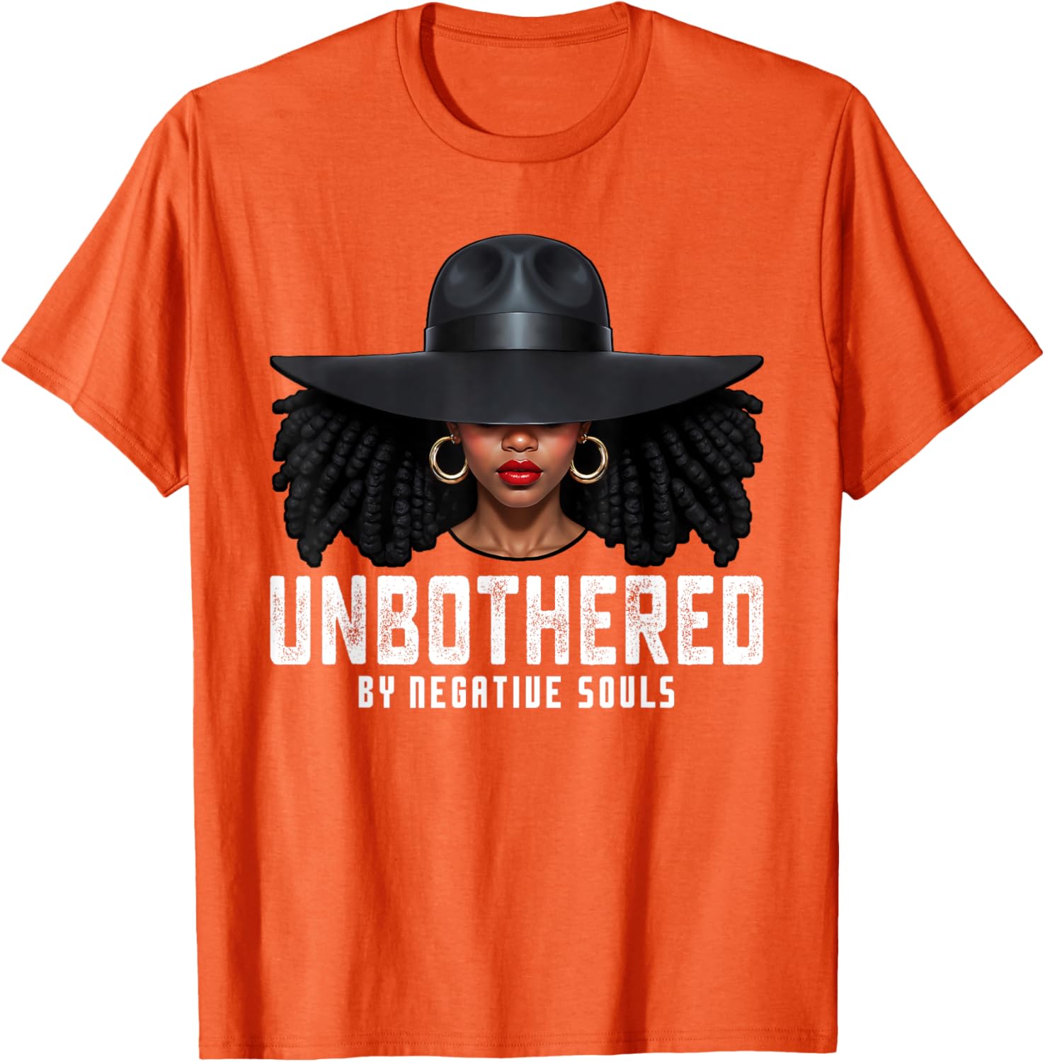 Unbothered Sassy Black Queen T-Shirt for African American Women and Girls - 6