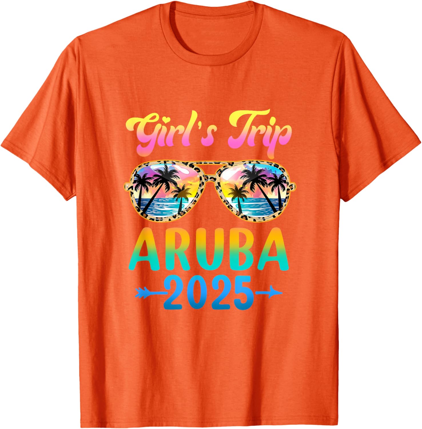 Girls Trip Aruba Summer Vacation Sunglasses T-Shirt for Fun Adventures - 19