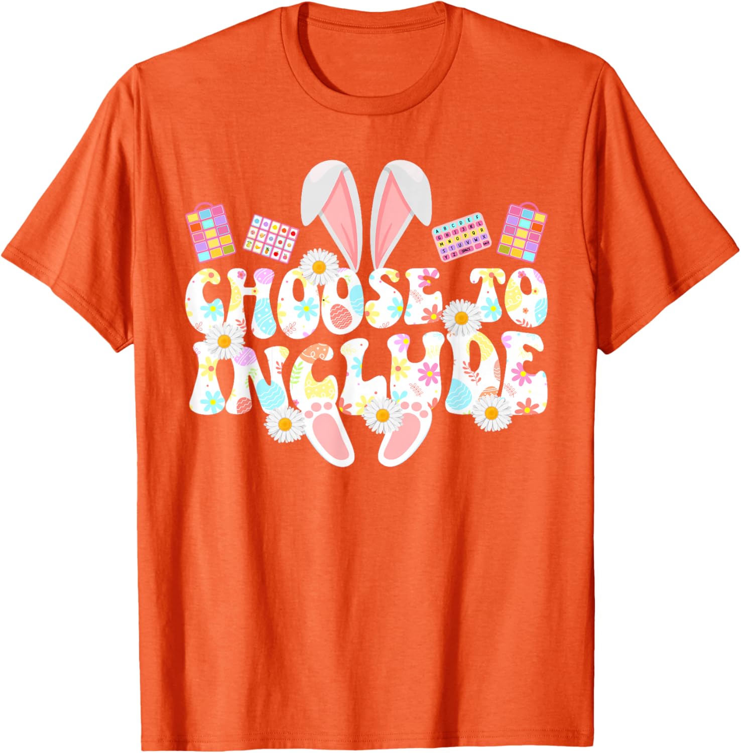 Groovy Easter Bunny Special Education Teacher T-Shirt for SPED Lovers - 18