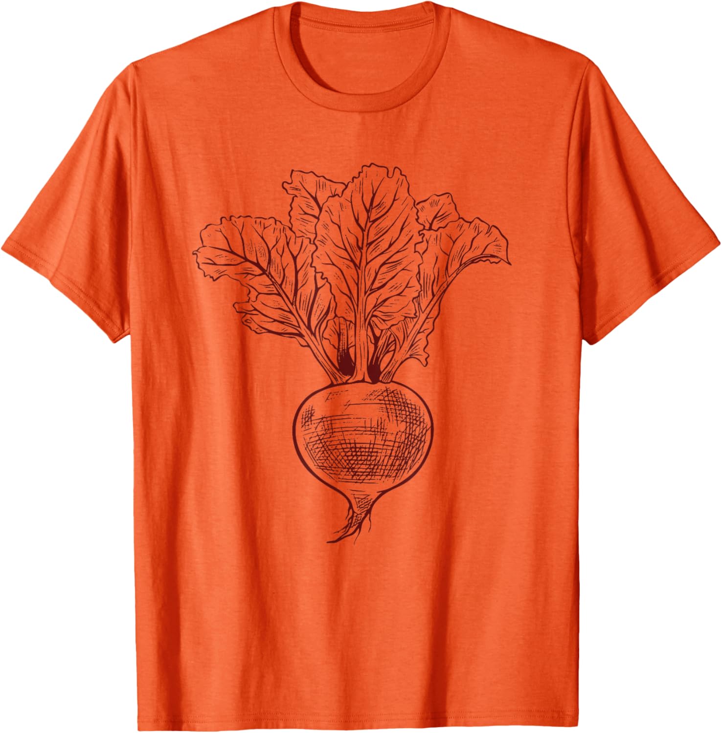 Vintage Beetroot Vegan T-Shirt for Vegetable Lovers and Retro Style Fans - 4