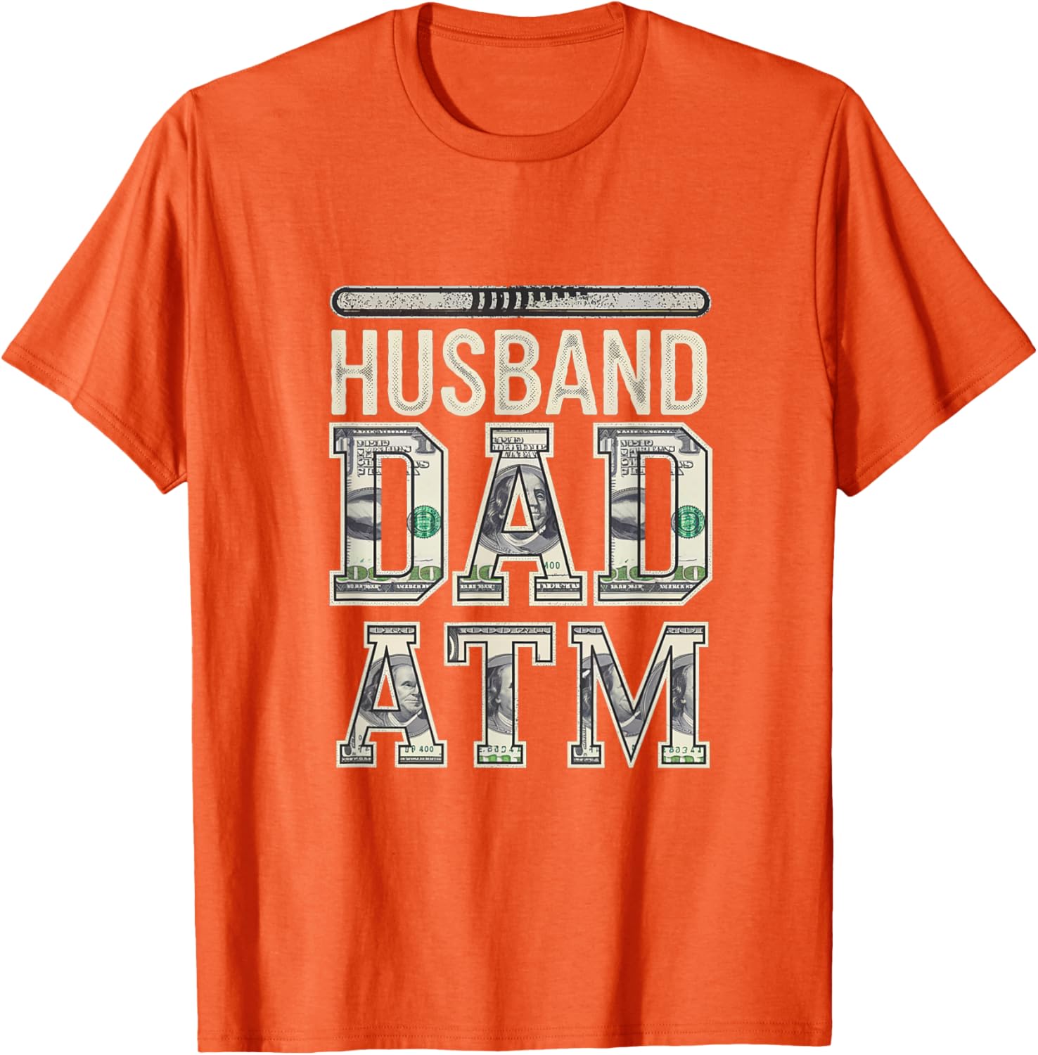 Husband Dad ATM Provider T-Shirt for Proud Fathers - Fun Fatherhood Gift - 14