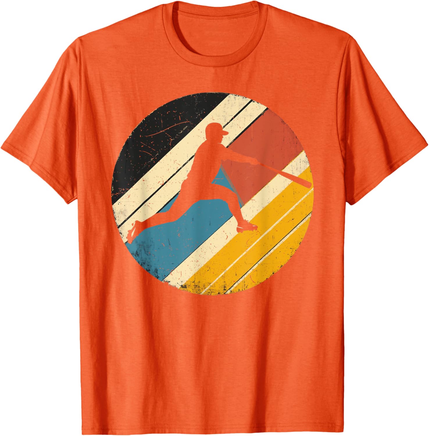 Retro Vintage Baseball Player T-Shirt for Men, Women, and Kids - 26