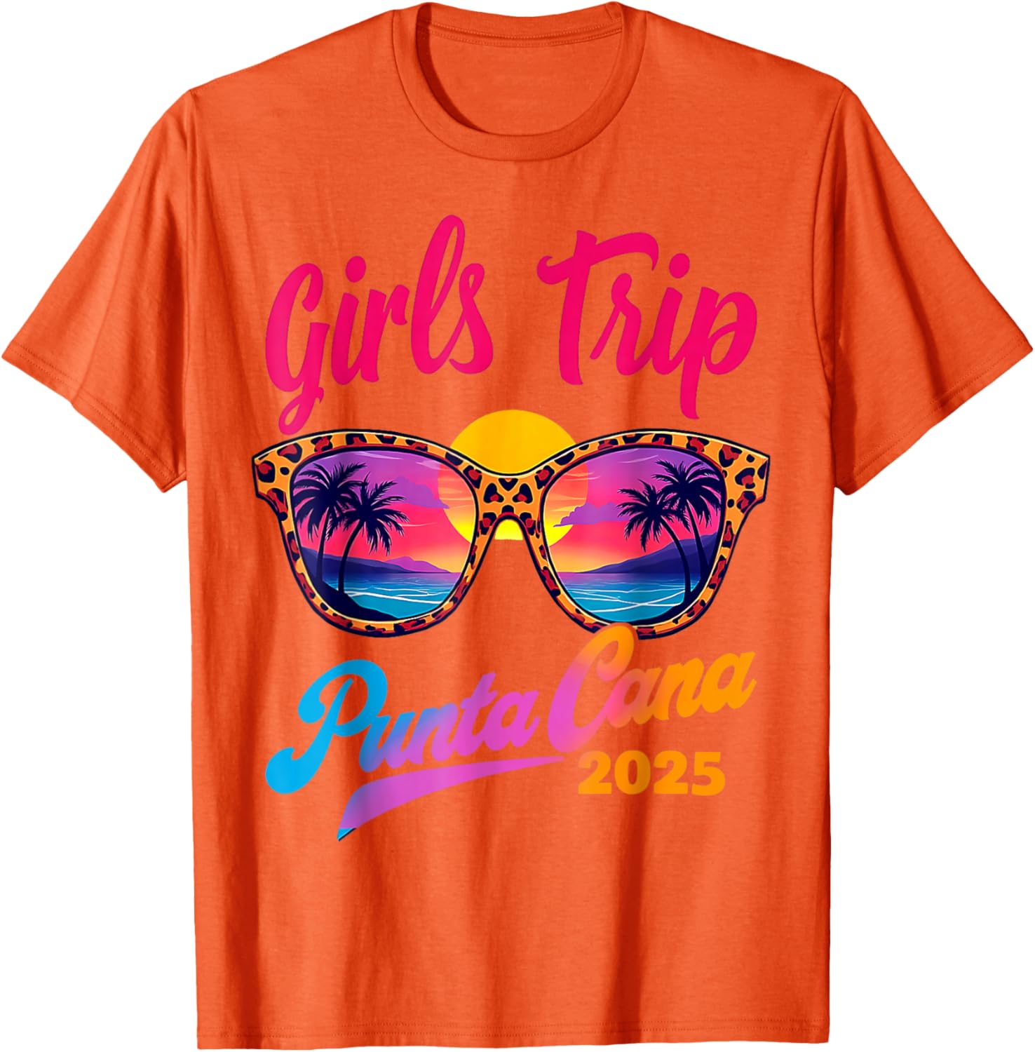 Girls Trip Punta Cana 2025 Matching Summer T-Shirt for Women - 20