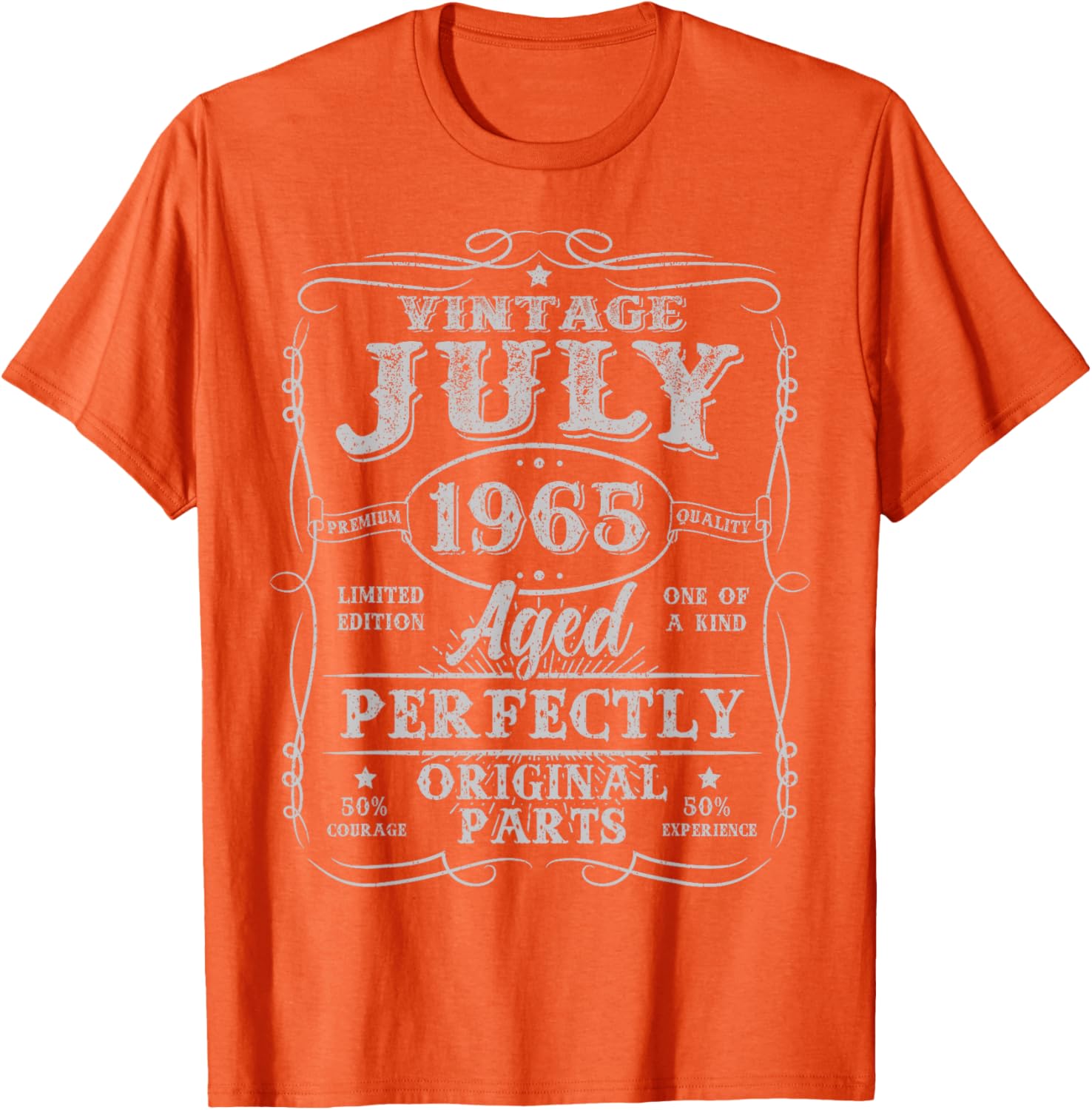 Vintage 1965 Retro 60th Birthday T-Shirt for Men and Women - 6