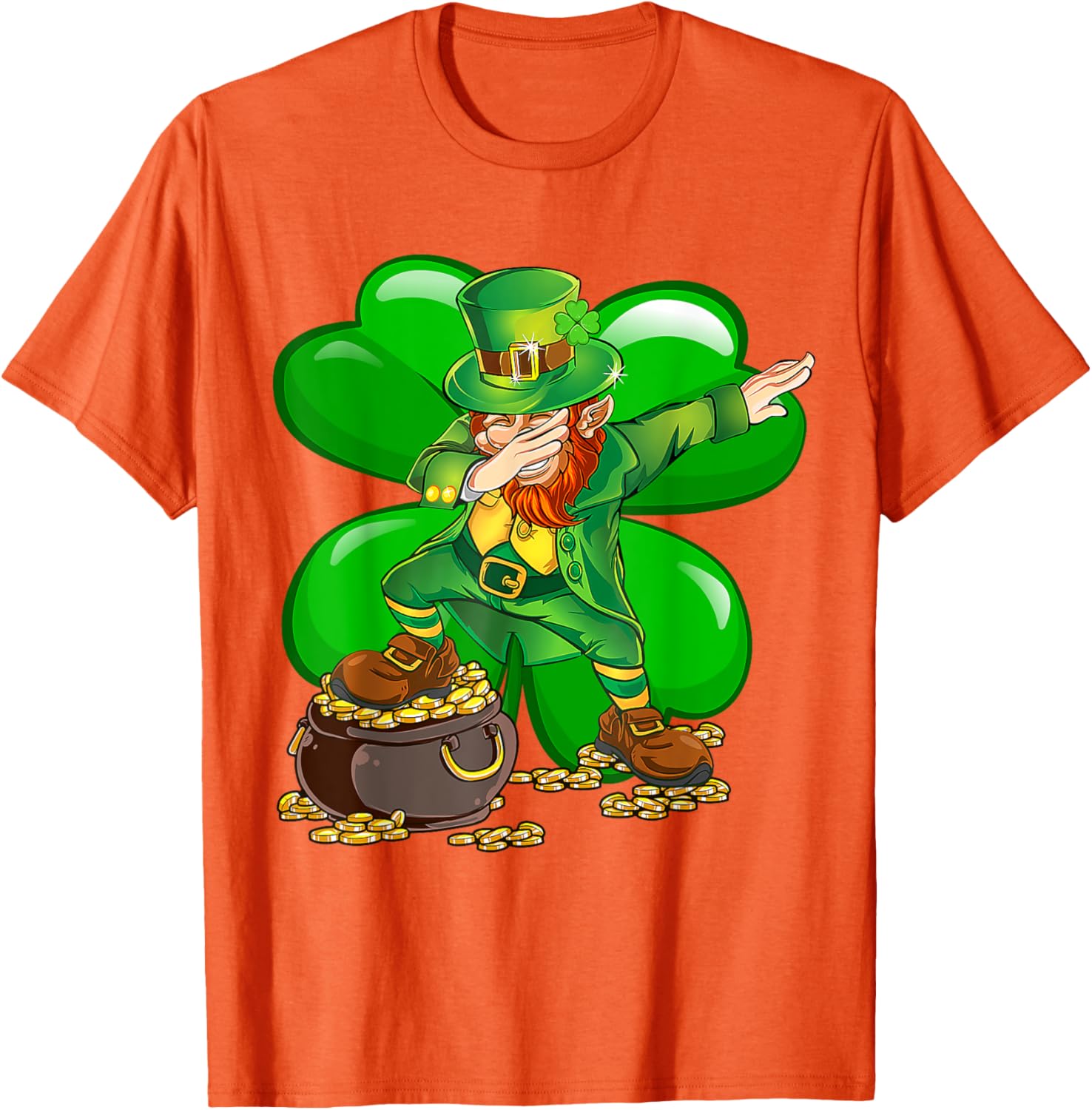 Dabbing Leprechaun T-Shirt for St Patrick's Day Fun for Everyone - 11