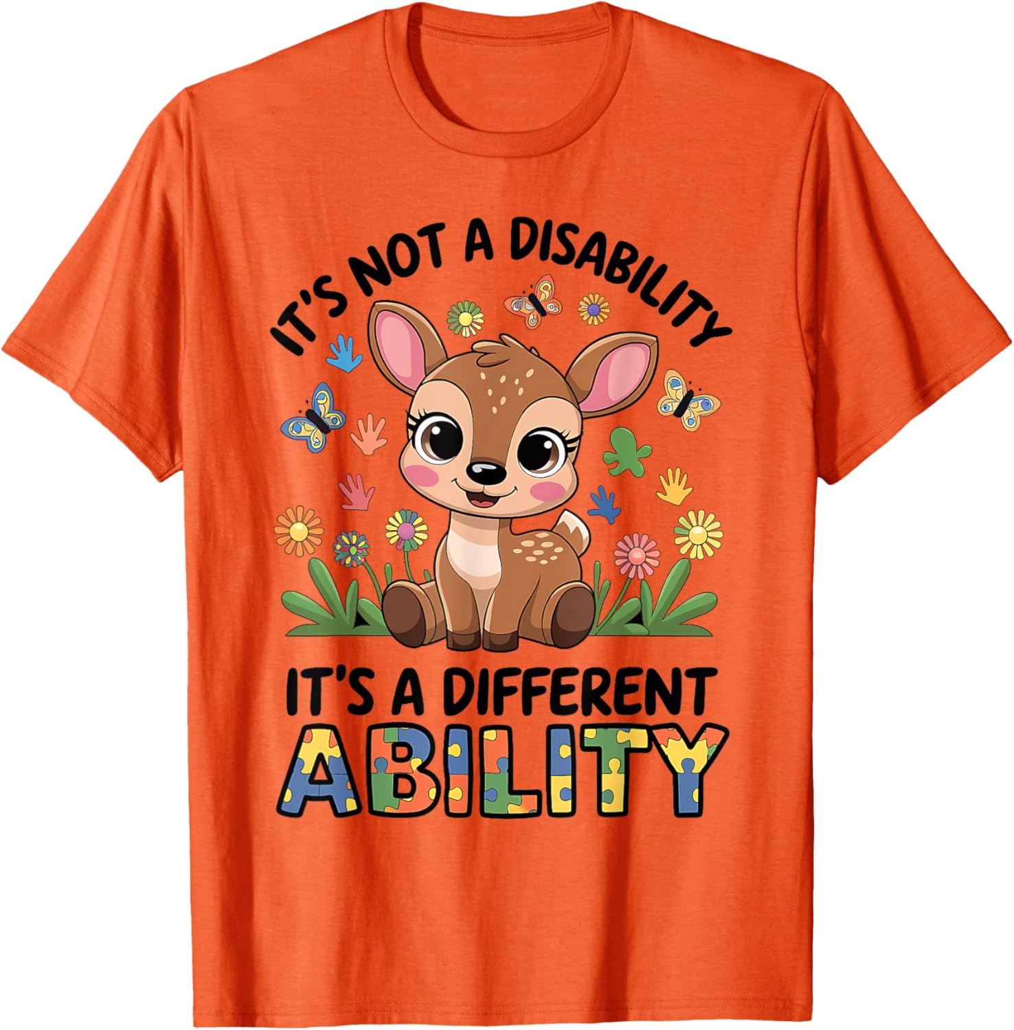 Autism Awareness T-Shirt Celebrating Different Abilities in Style - 21