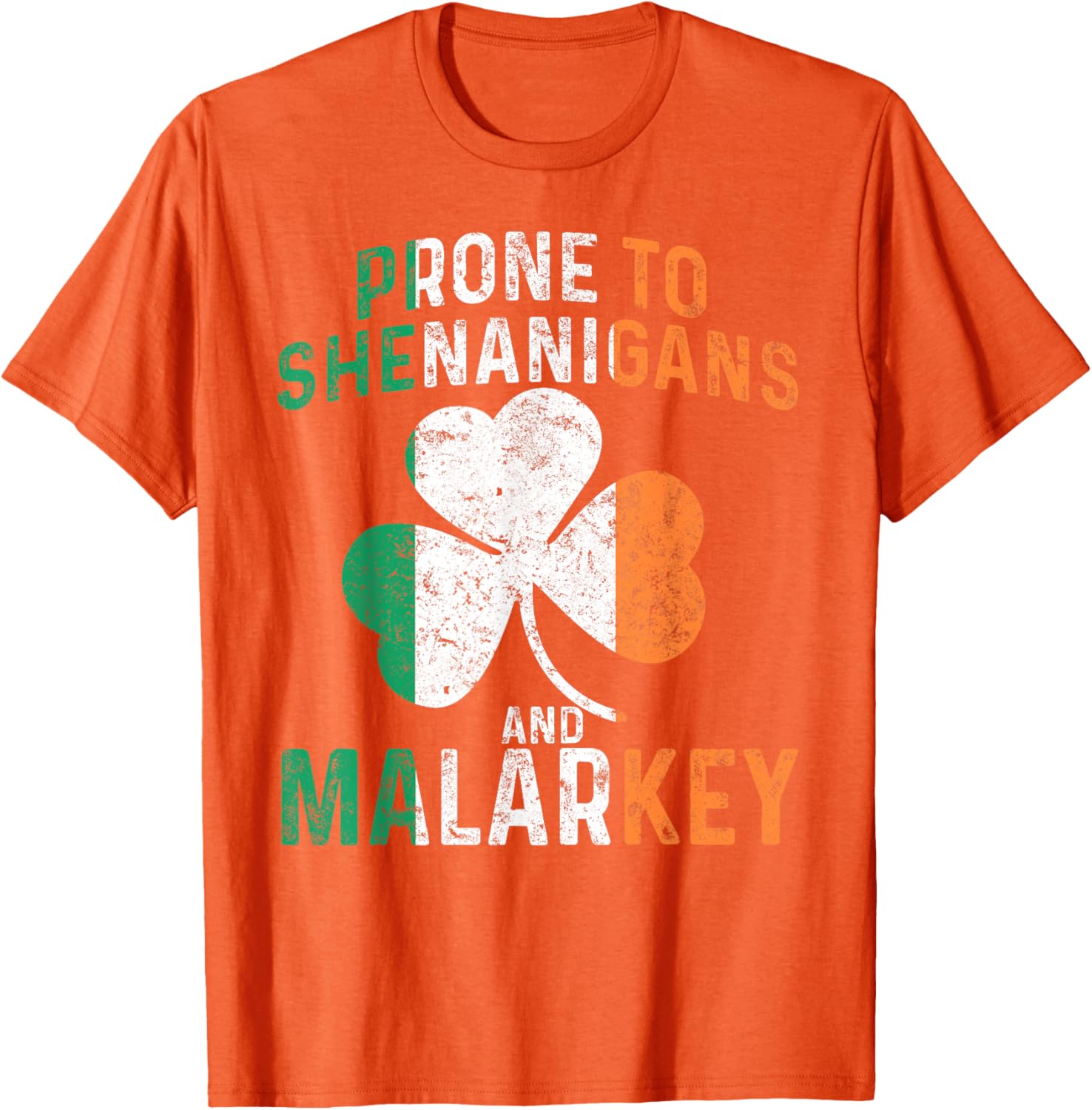 Funny St Patricks Day Boys T-Shirt Prone To Shenanigans And Malarkey - 17
