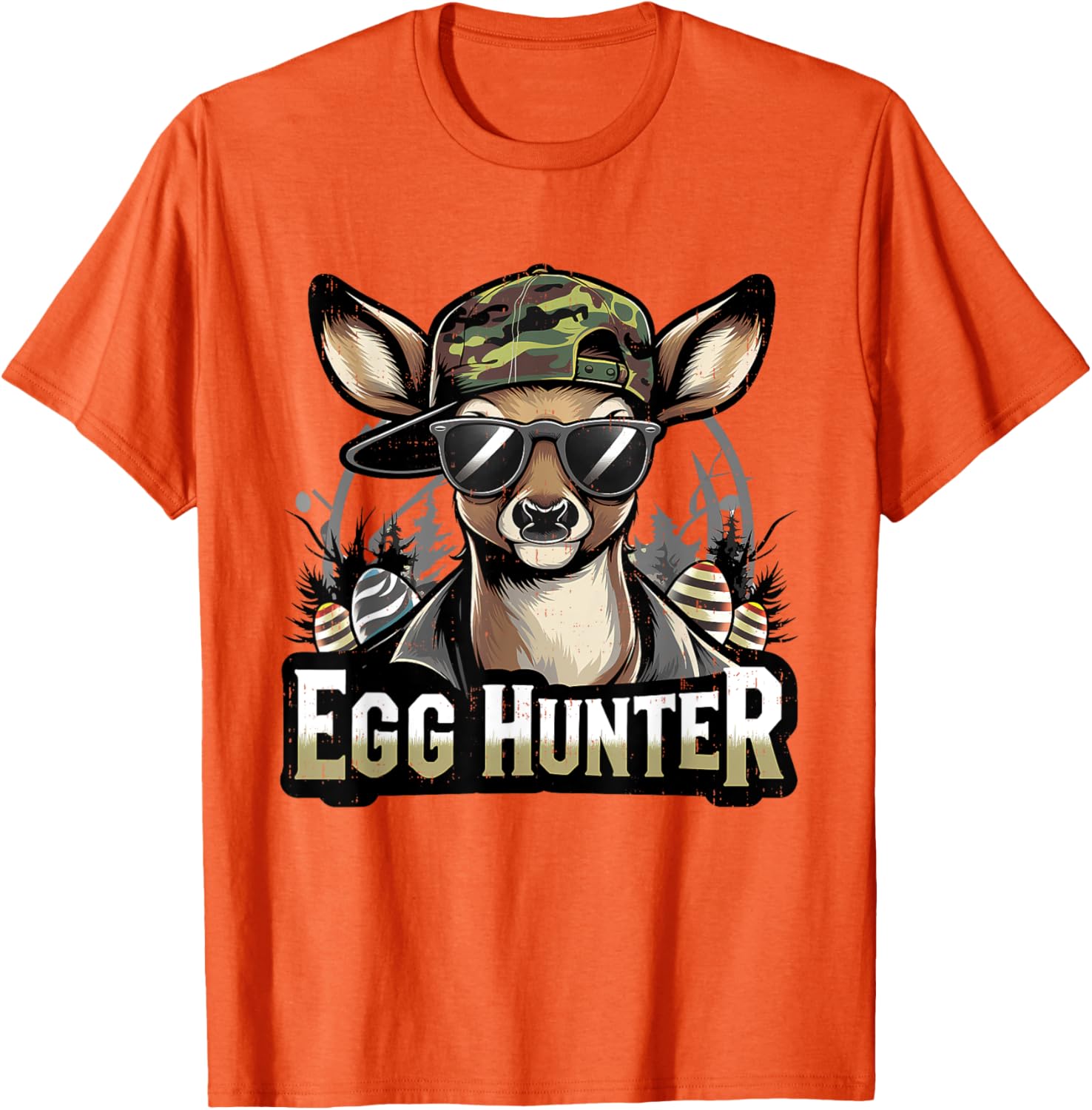 Funny Camo Easter Egg Hunter T-Shirt for Kids - Perfect for Boys and Girls - 5