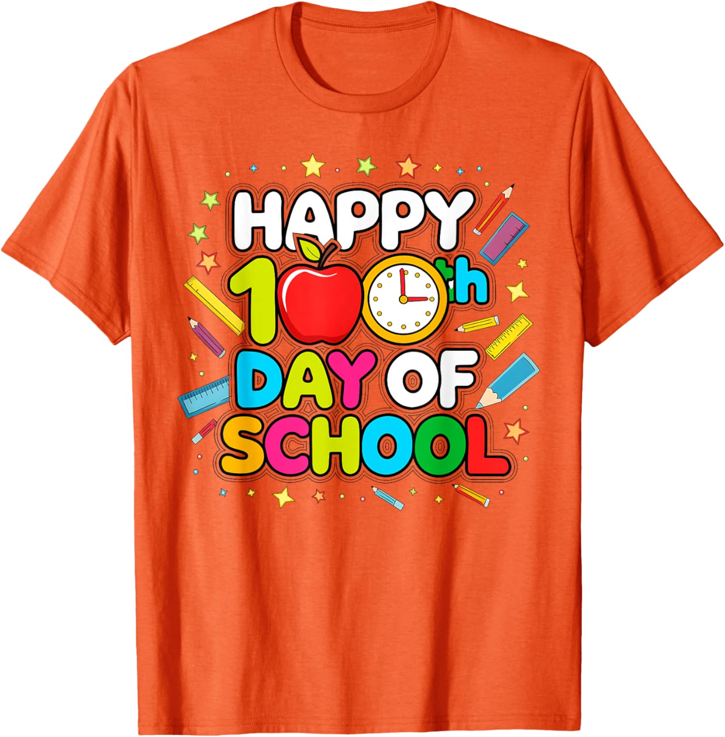 100 Days of School T-Shirt for Toddlers Perfect for Teachers and Students - 7