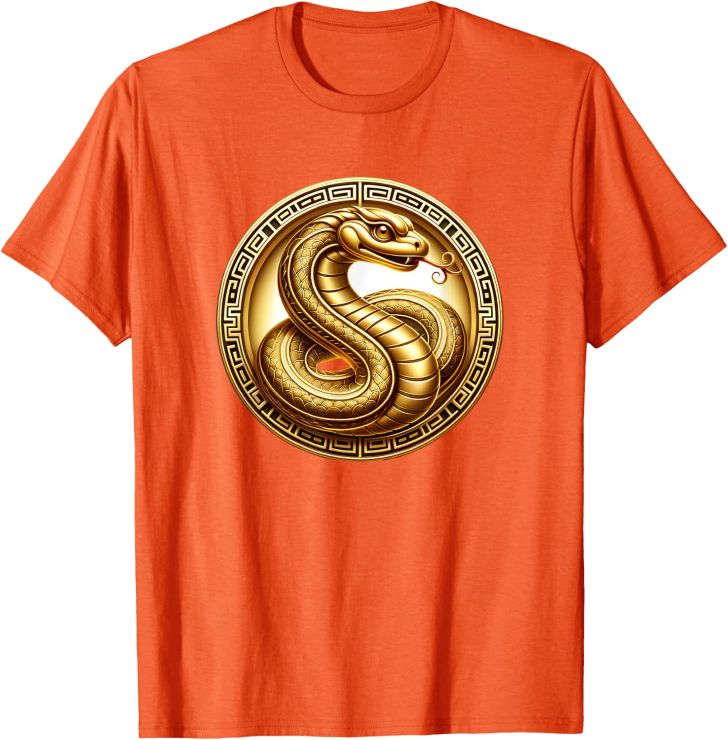 Gold Year of the Snake T-Shirt for Celebrating the Lunar New Year - 2