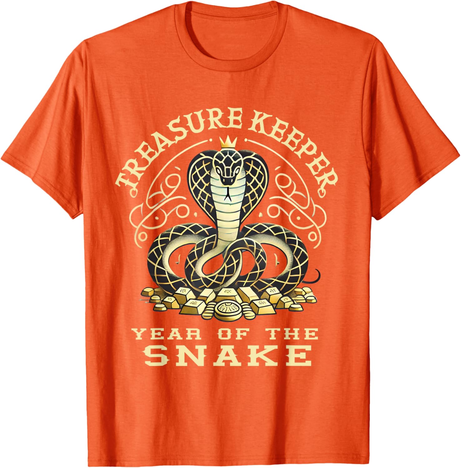 Treasure Keeper Year of Snake T-Shirt – Stylish Chinese Design Apparel - 11