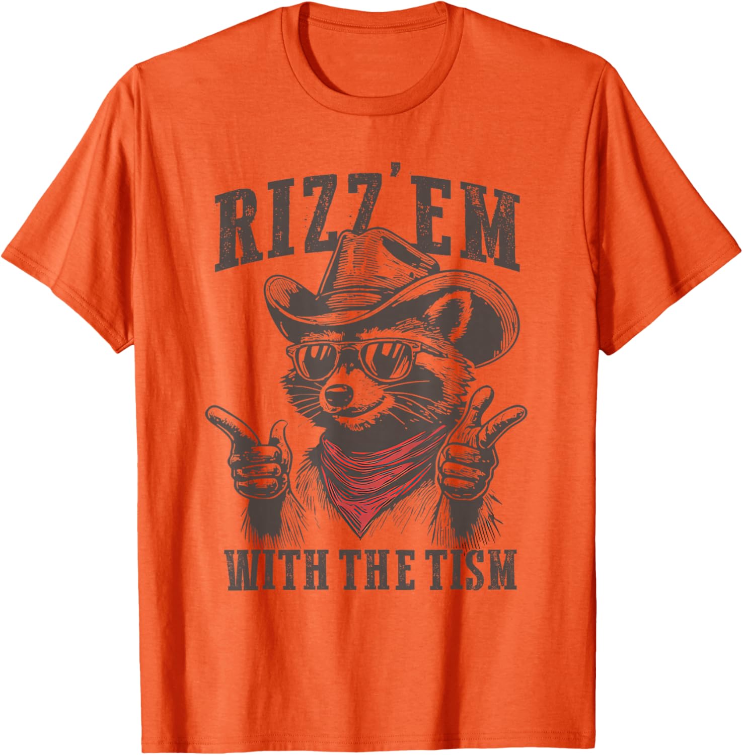 Funny Autism Raccoon T-Shirt with Meme Style Humor for All Ages - 22