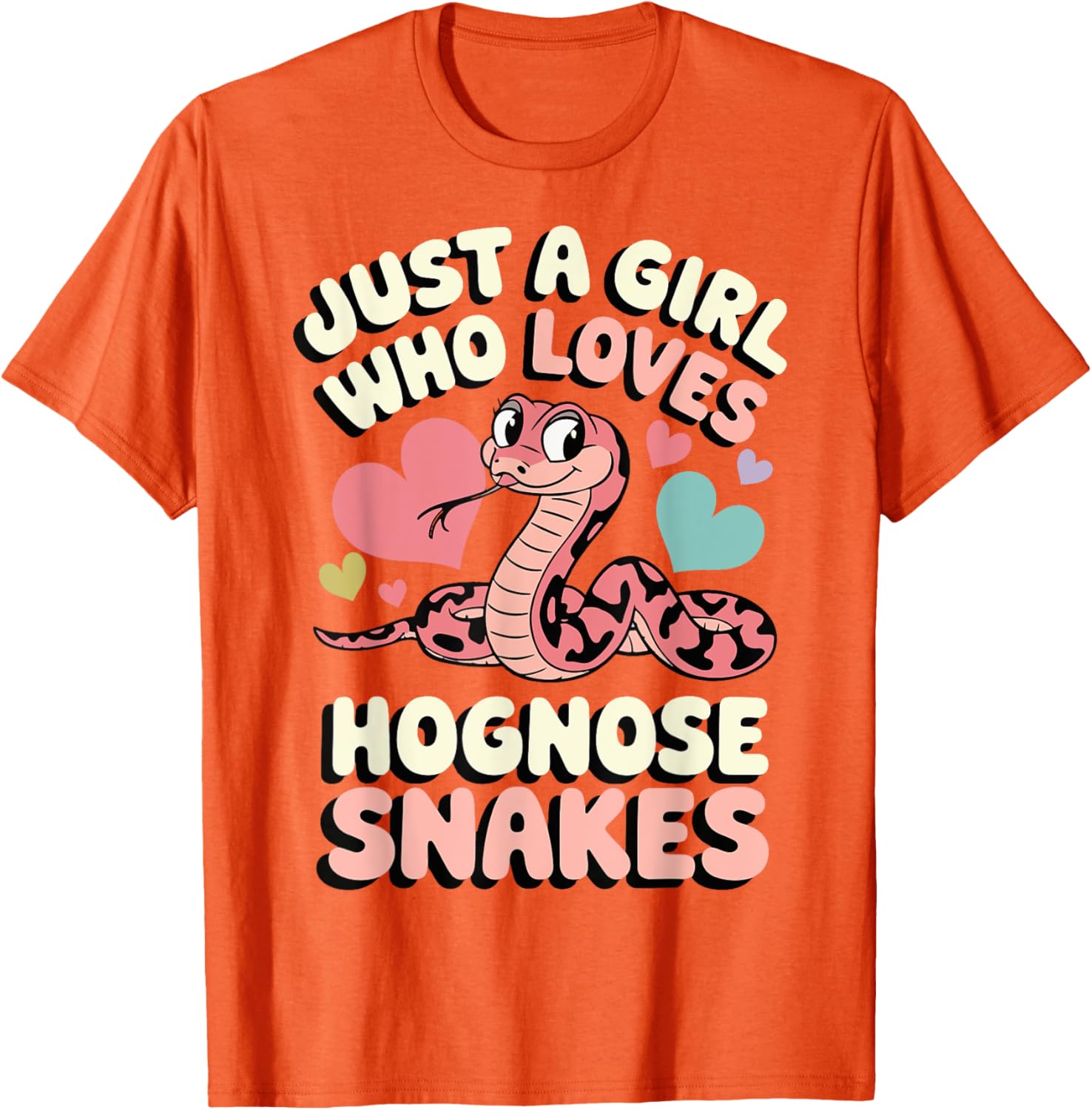 Just A Girl Who Loves Hognose Snakes Fun T-Shirt for Snake Enthusiasts - 10