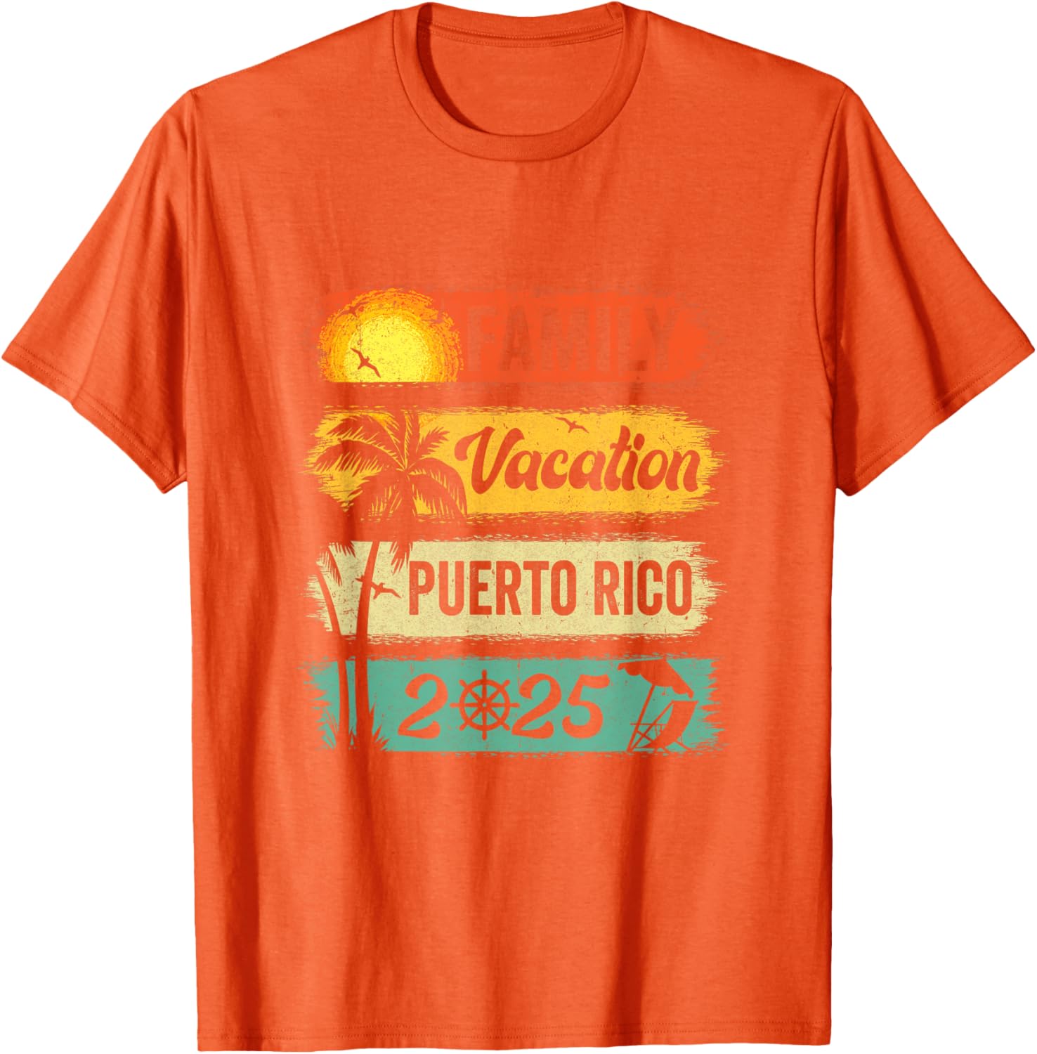 Funny Matching Family T-Shirt for Puerto Rico Vacation 2025 Fun Gear - 12
