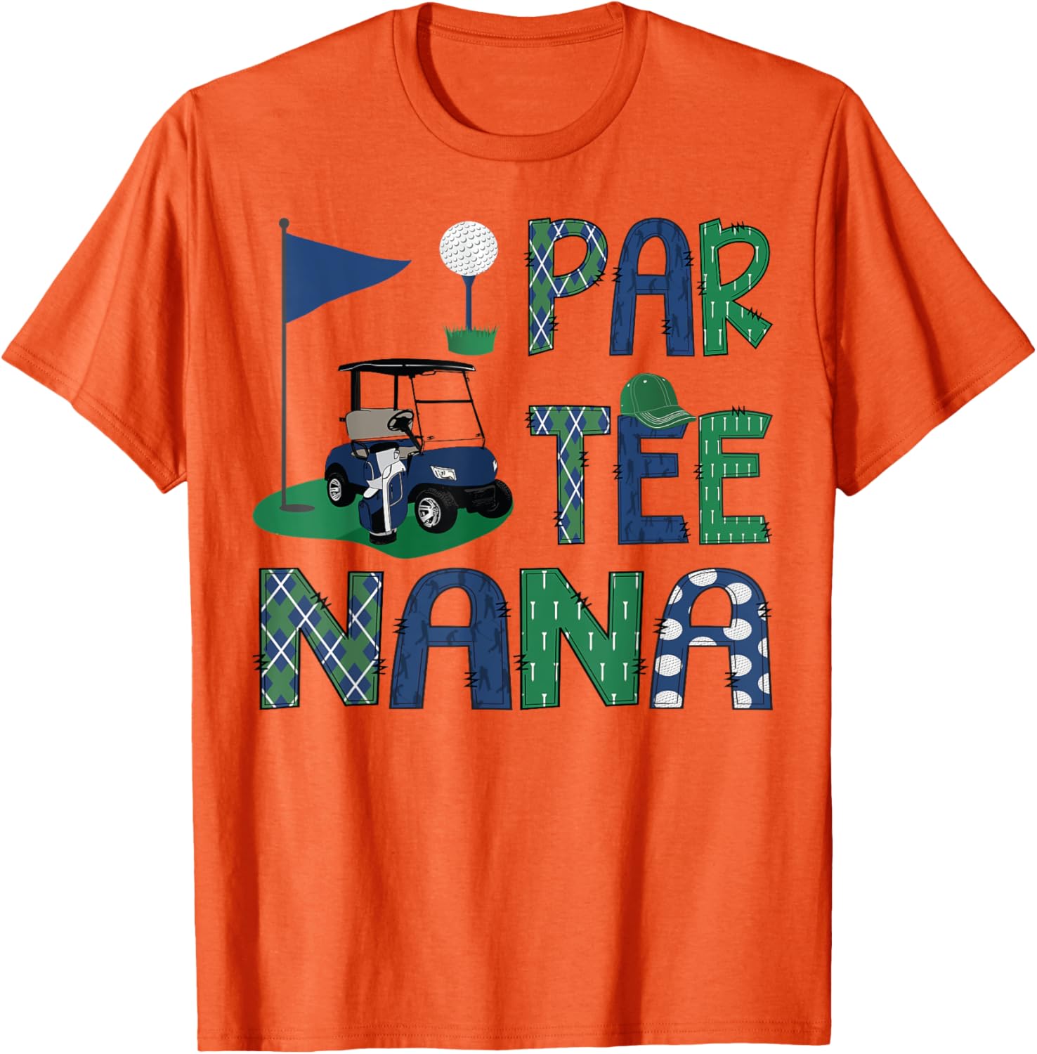 Par-Tee Nana Golf Lover Birthday Family Matching T-Shirt Gift - 4