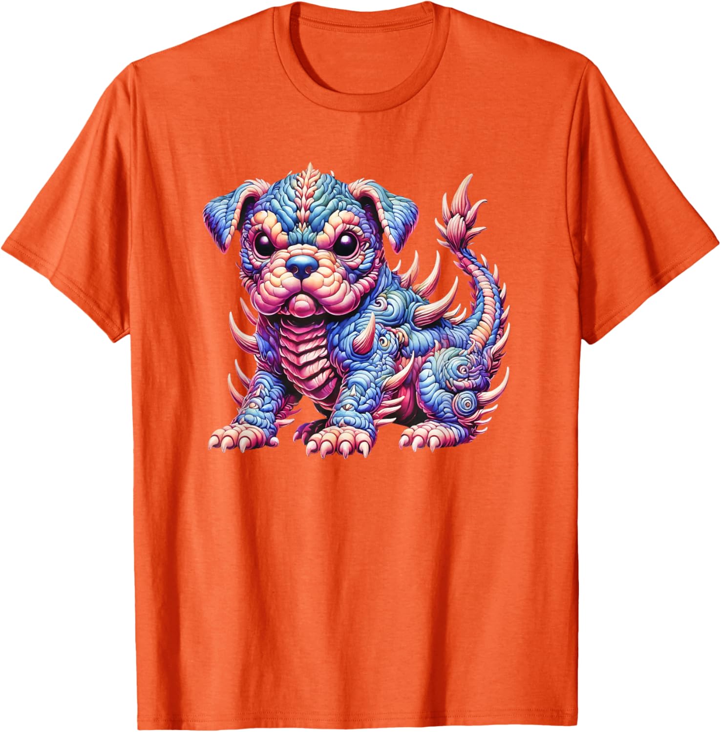 Imaginative Puppy Dog Monster T-Shirt Fun Chimerical Creature Design - 9