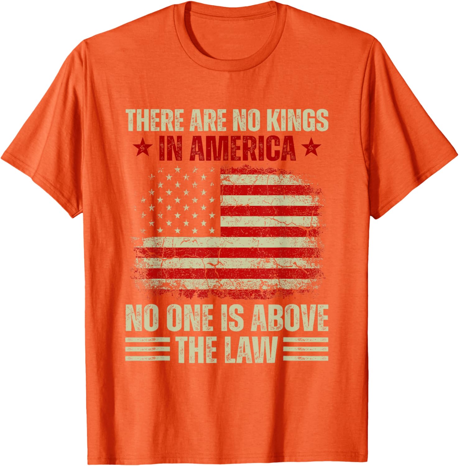 No Kings In America T-Shirt – Law and Justice Graphic Tee for Everyone - 27