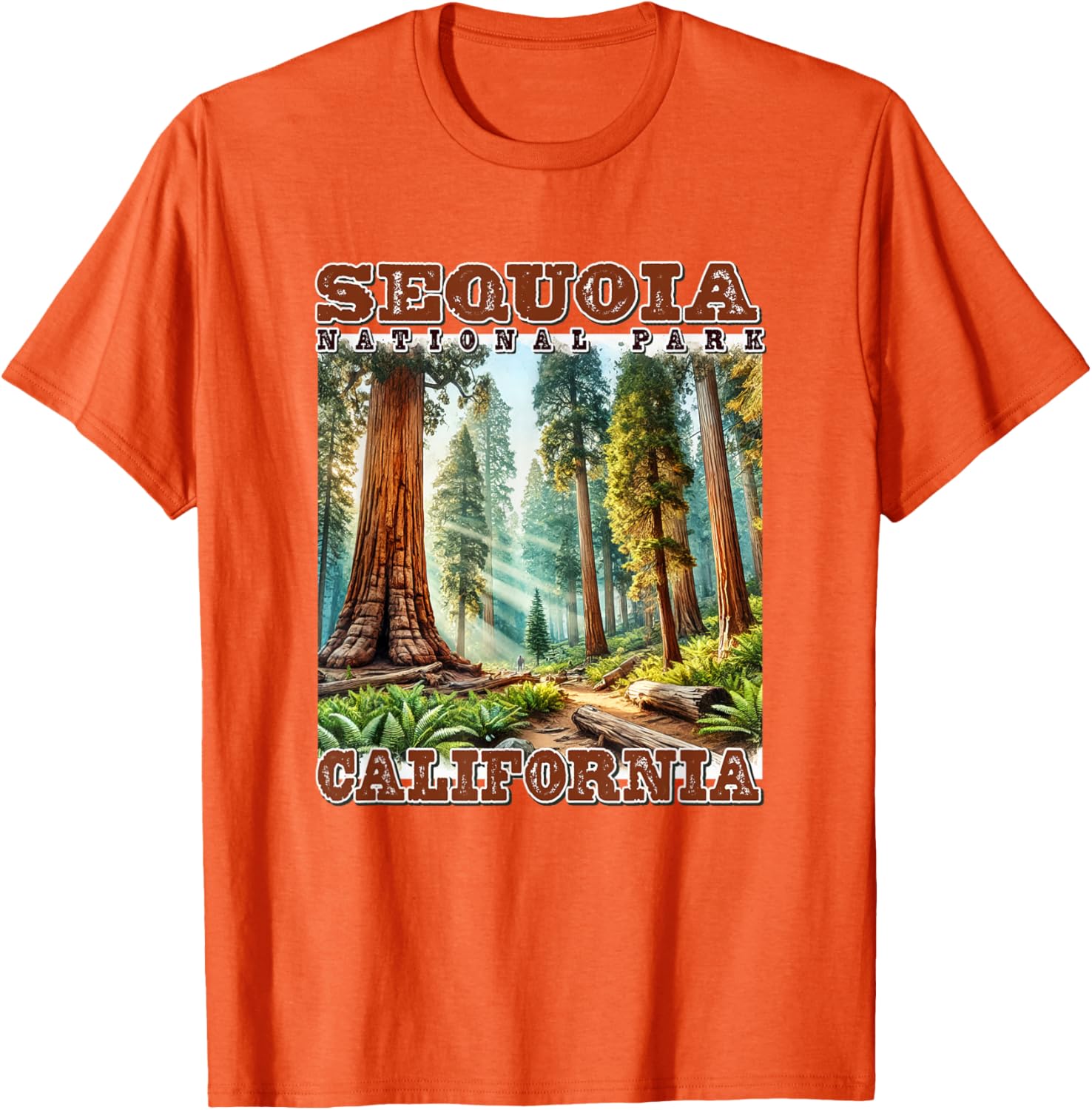 Vintage Sequoia National Camping T-Shirt for Nature Lovers and Adventurers - 3