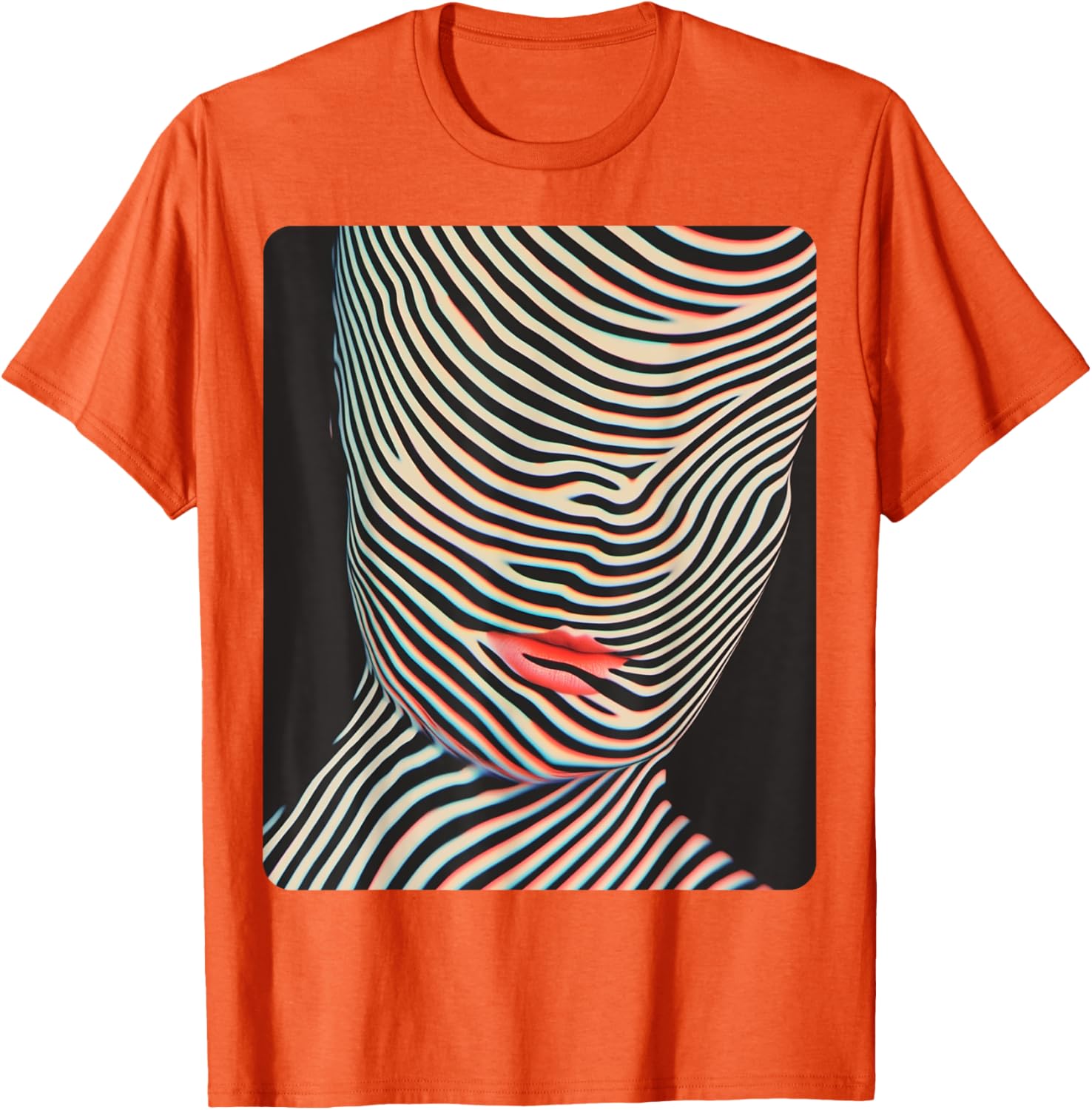 Chic Women's Abstract Designer T-Shirt for Stylish Fashion Lovers - 5