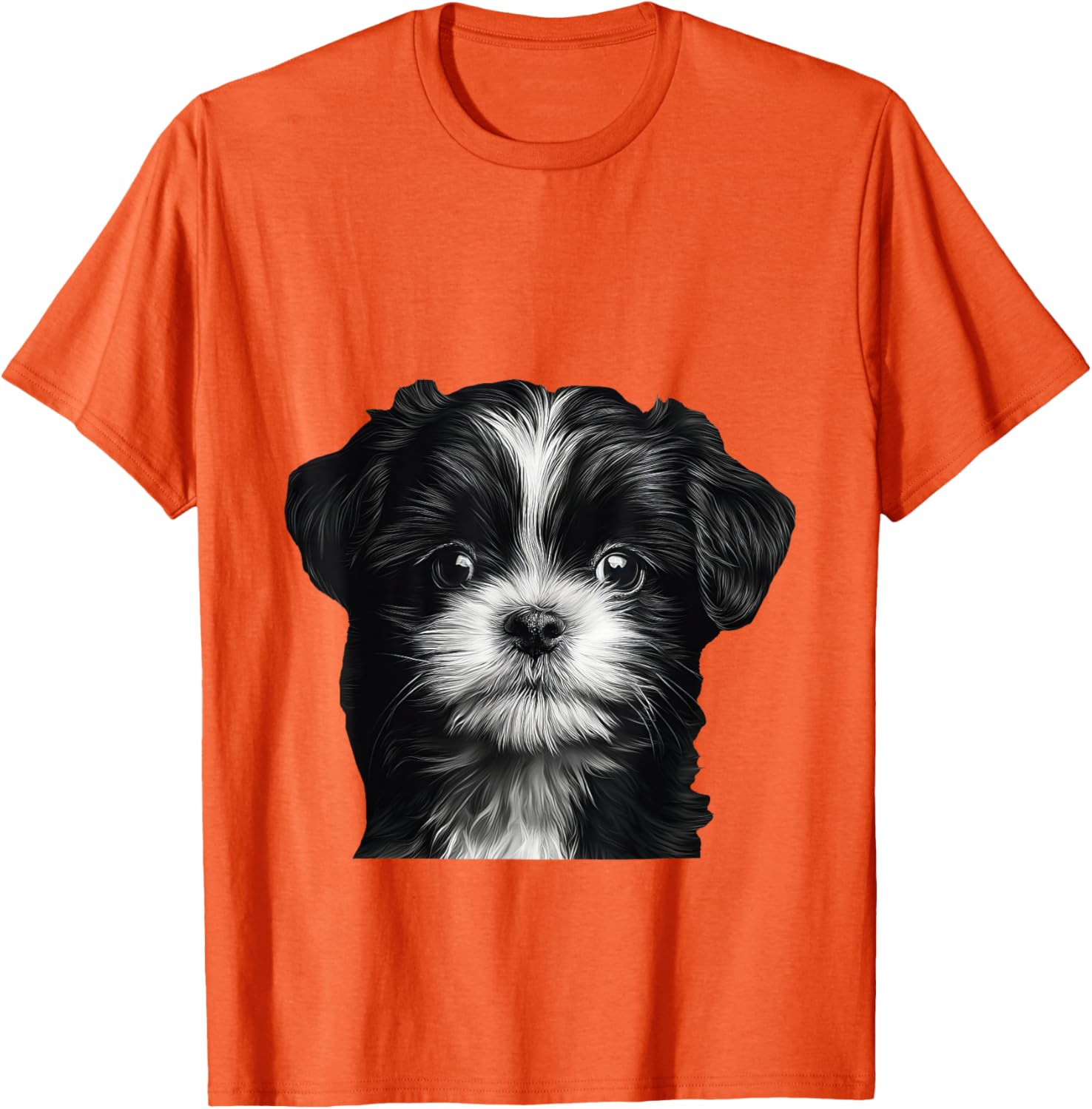 Adorable Shih Tzu Puppy T-Shirt for Dog Lovers - Cute Pet Apparel - 15