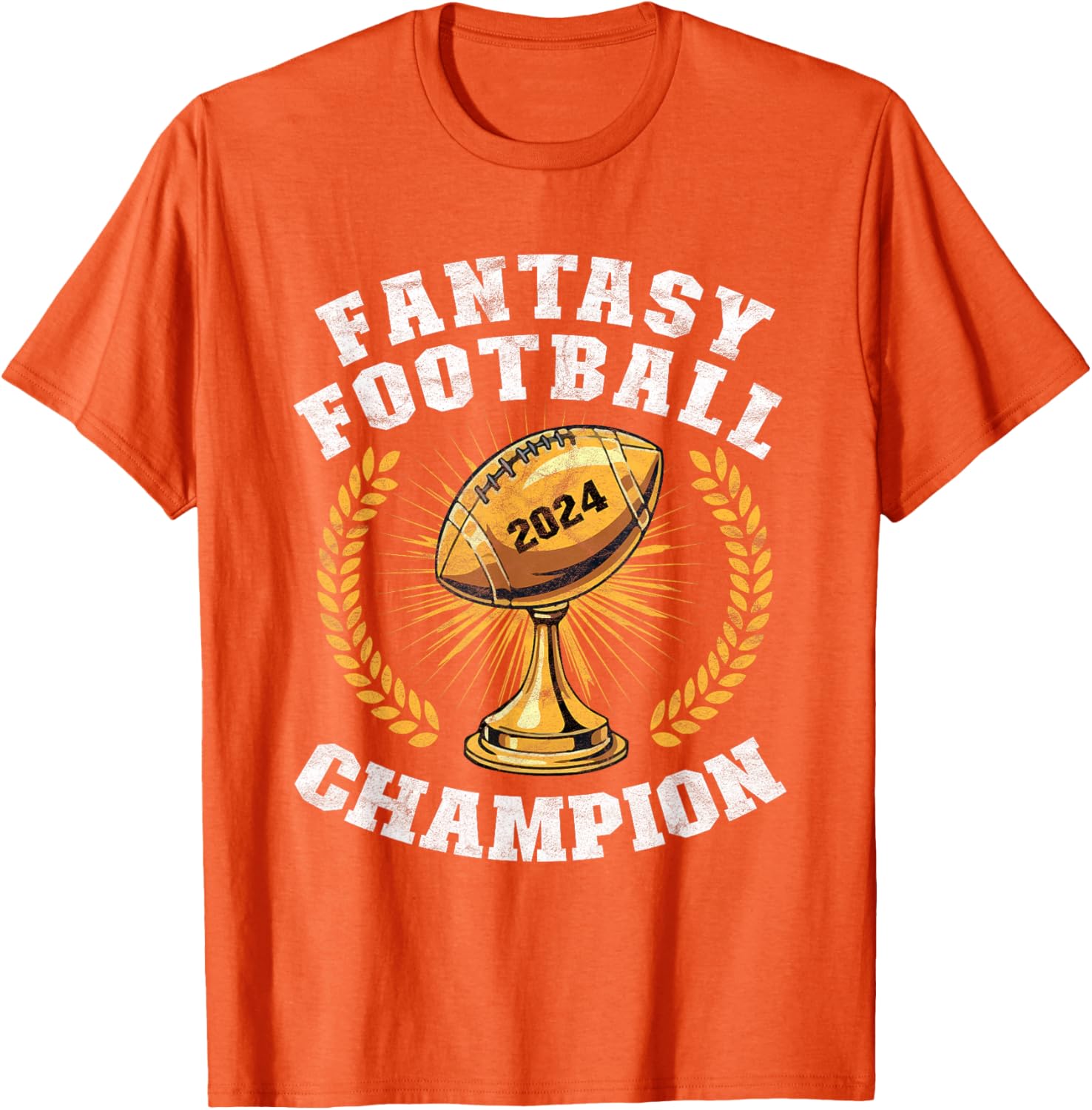 Fantasy Football Champion T-Shirt 2024 for Men and Boys Gift - 6